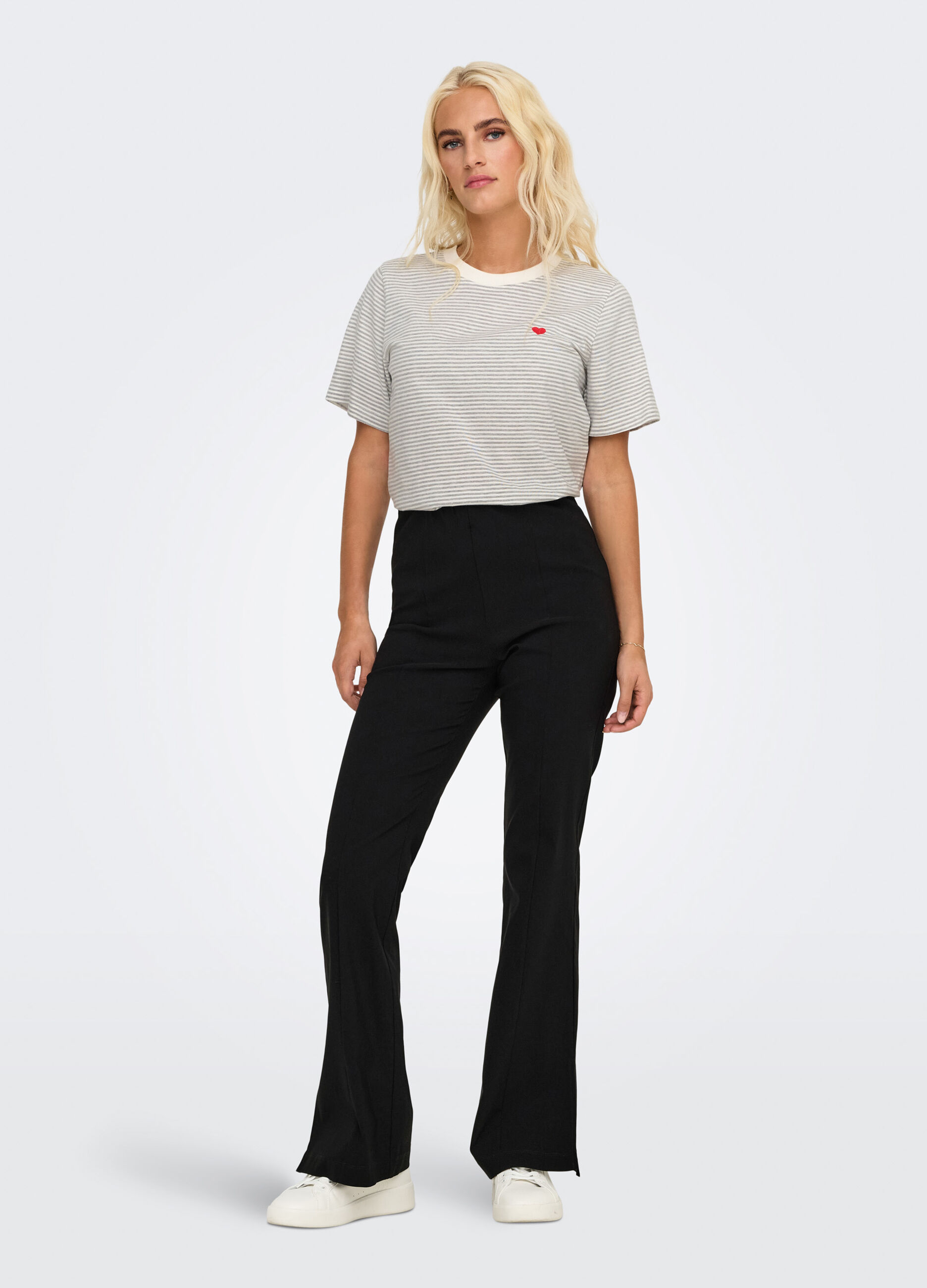 T-shirt a righe donna_5
