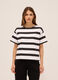 T-shirt in jersey di puro cotone donna_0