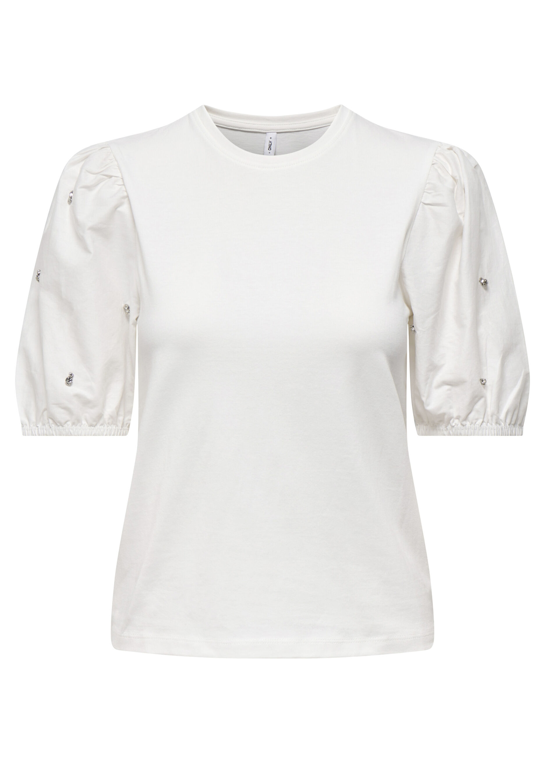 T-shirt con maniche voluminose 