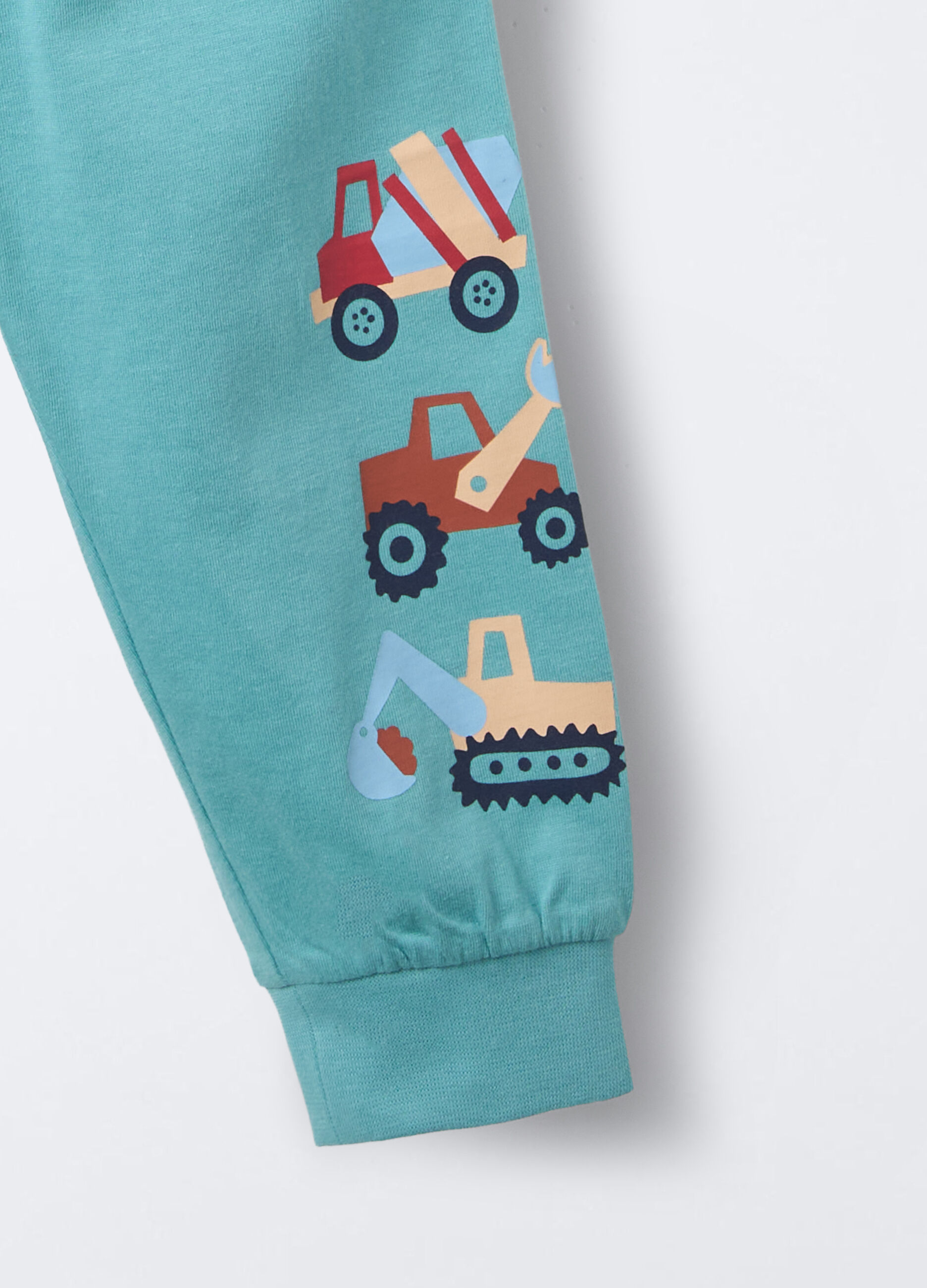 Set pigiama lungo in jersey di puro cotone_3
