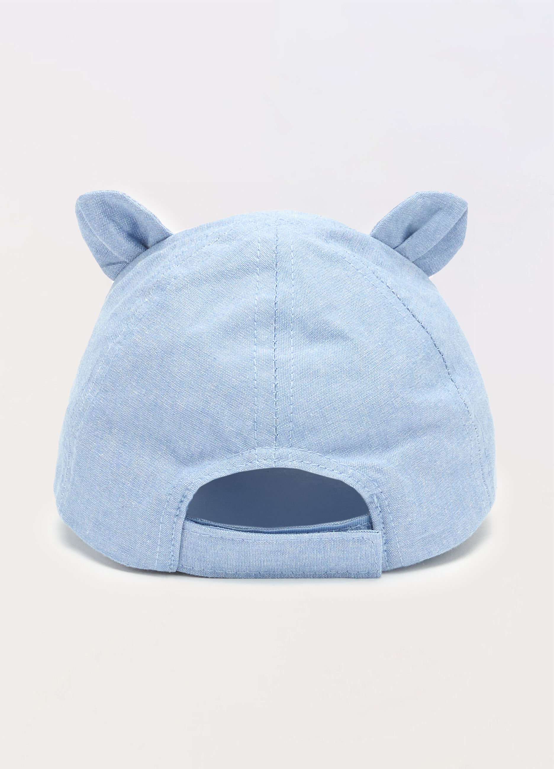 Cappello da baseball in twill di puro cotone neonato_1
