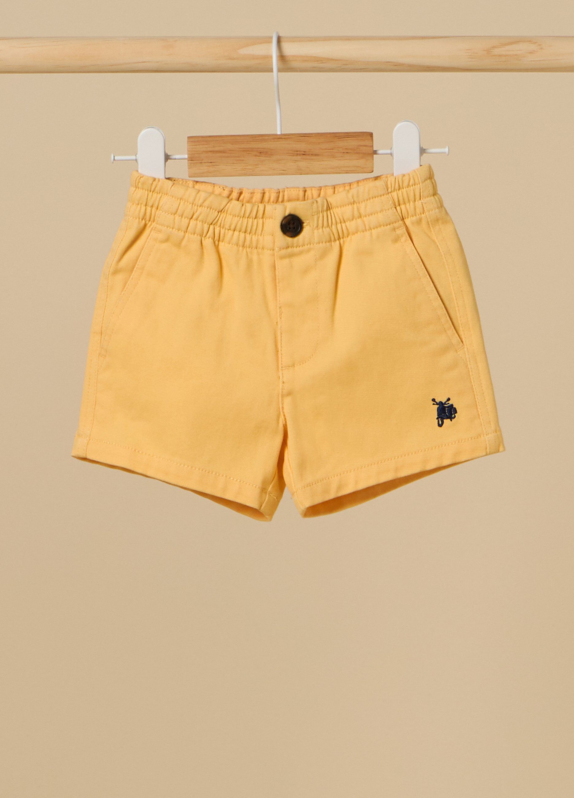 Shorts IANA in cotone stretch neonato_0
