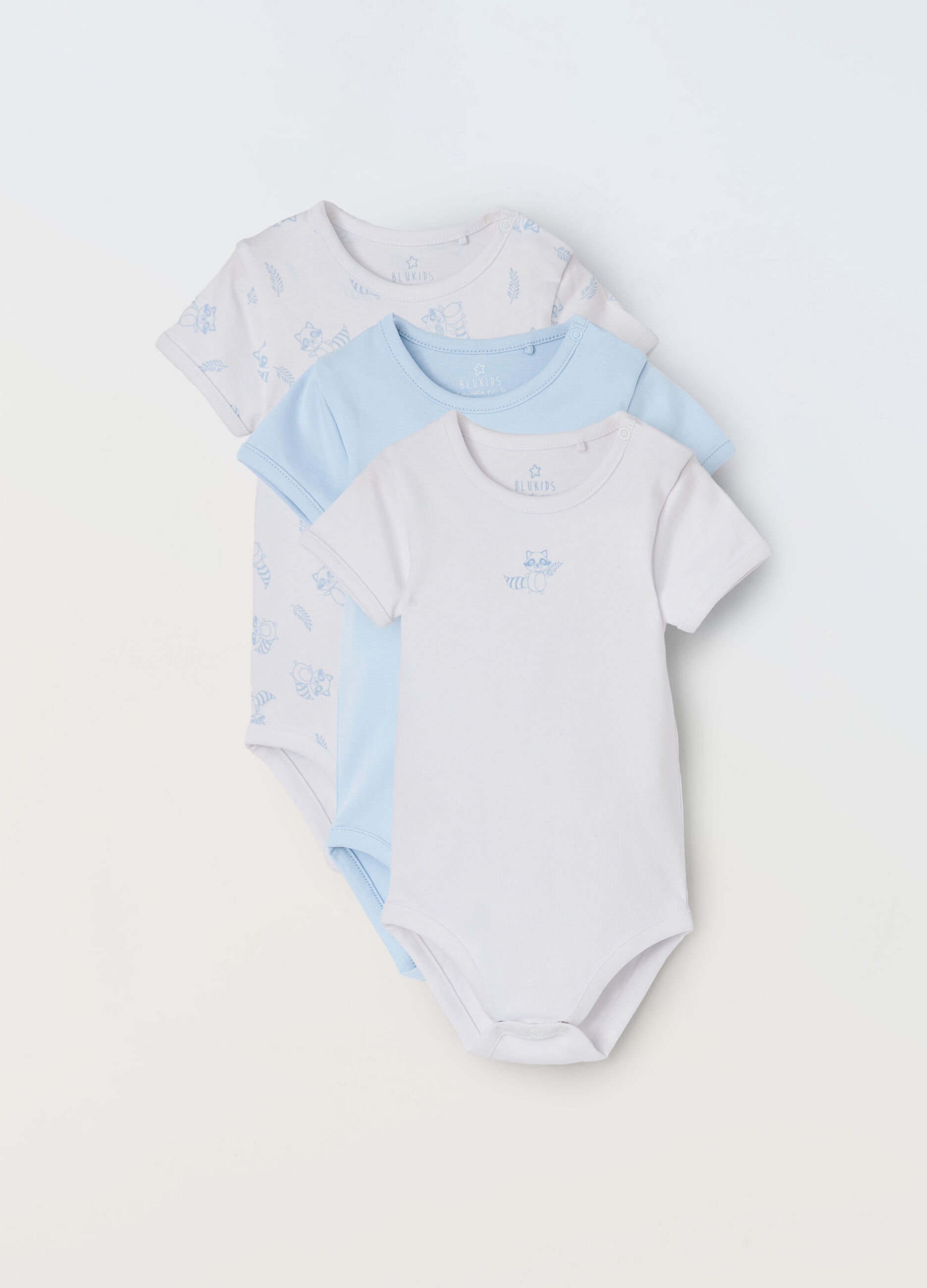 Pack 3 body in puro cotone neonato_0
