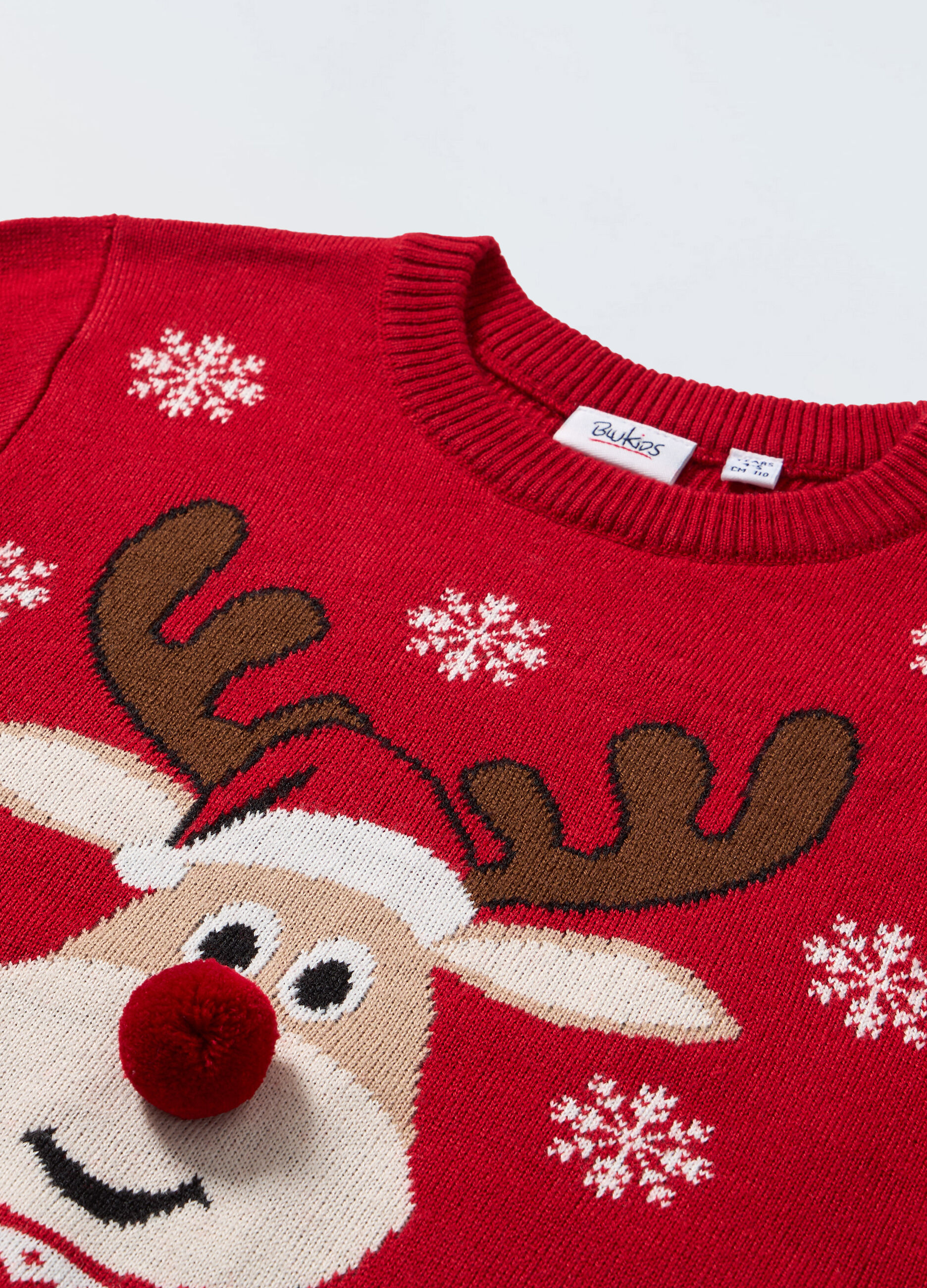 Girocollo tricot Natale bambino_1