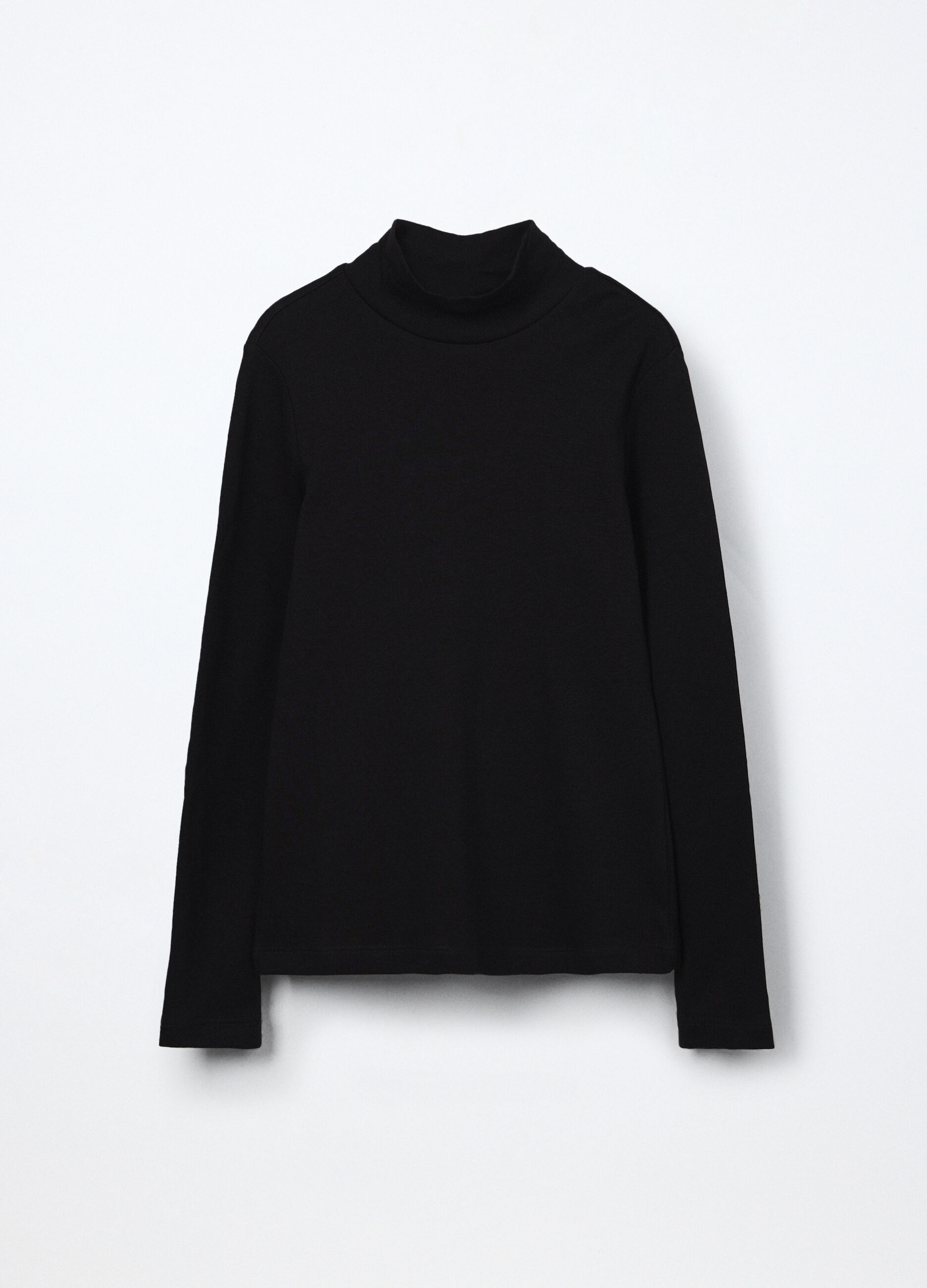 T-shirt in interlock di puro cotone ragazza_0
