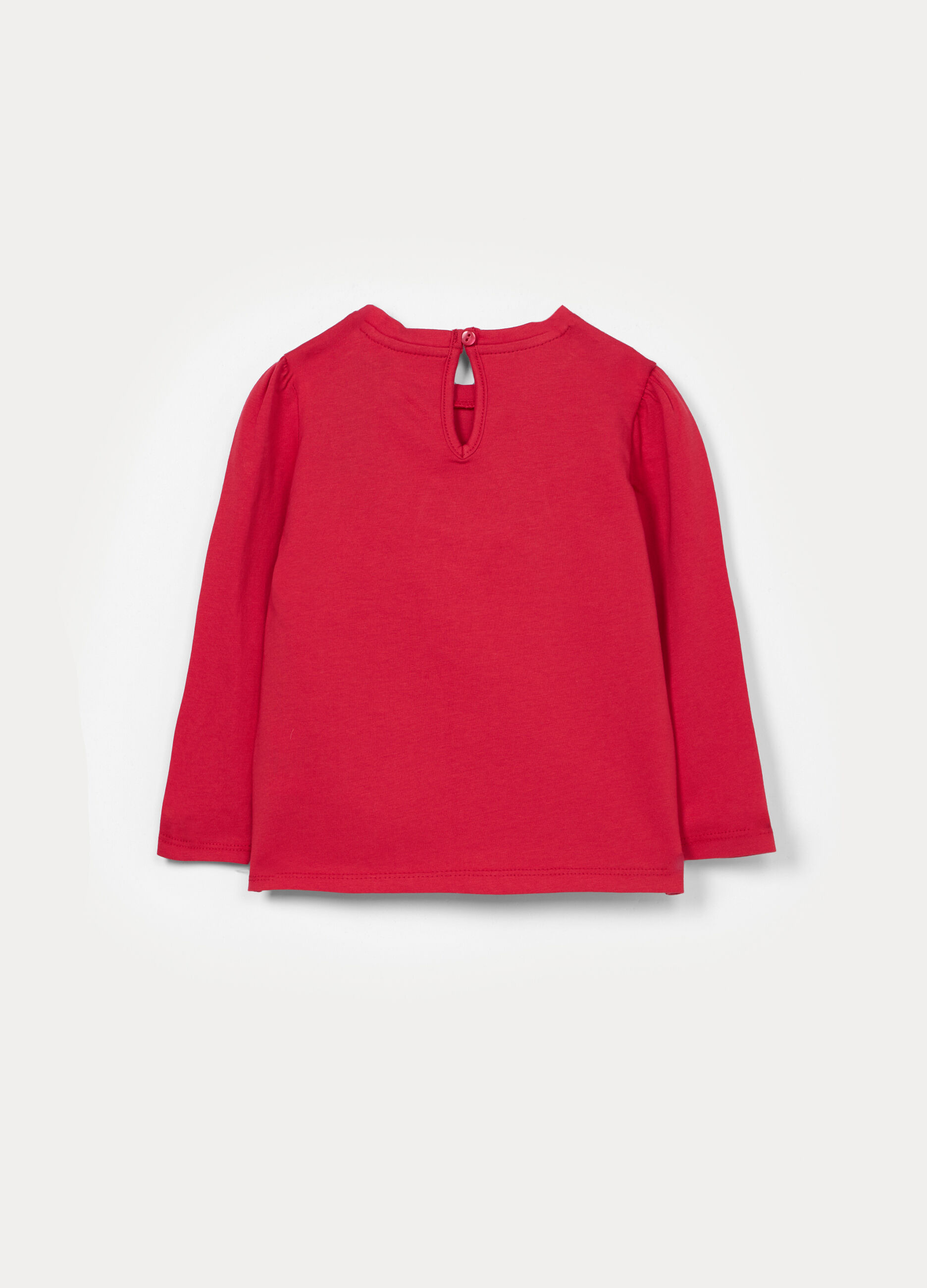 T-shirt in jersey di puro cotone bimba_1