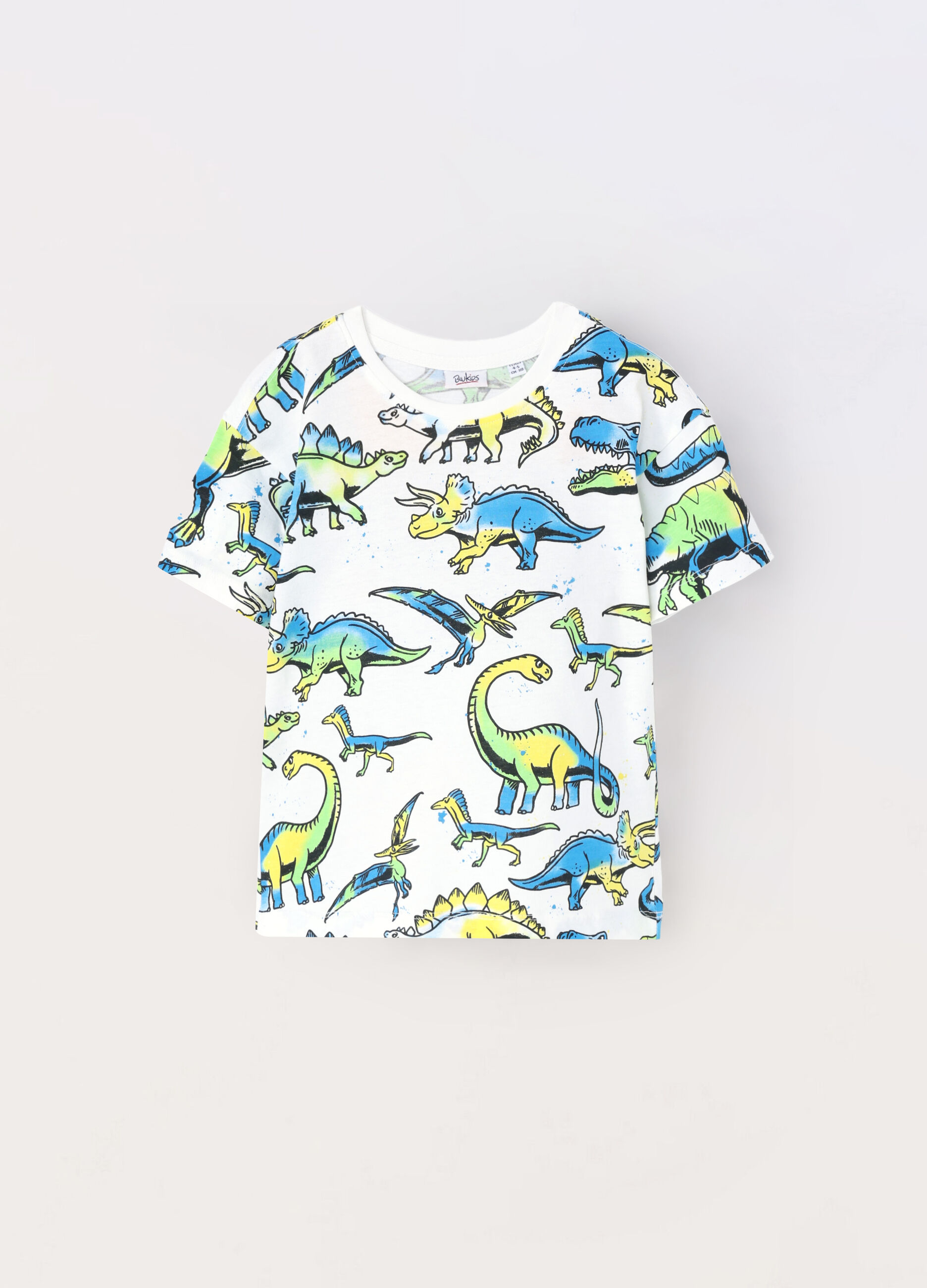 T-shirt in jersey di puro cotone bambino_0