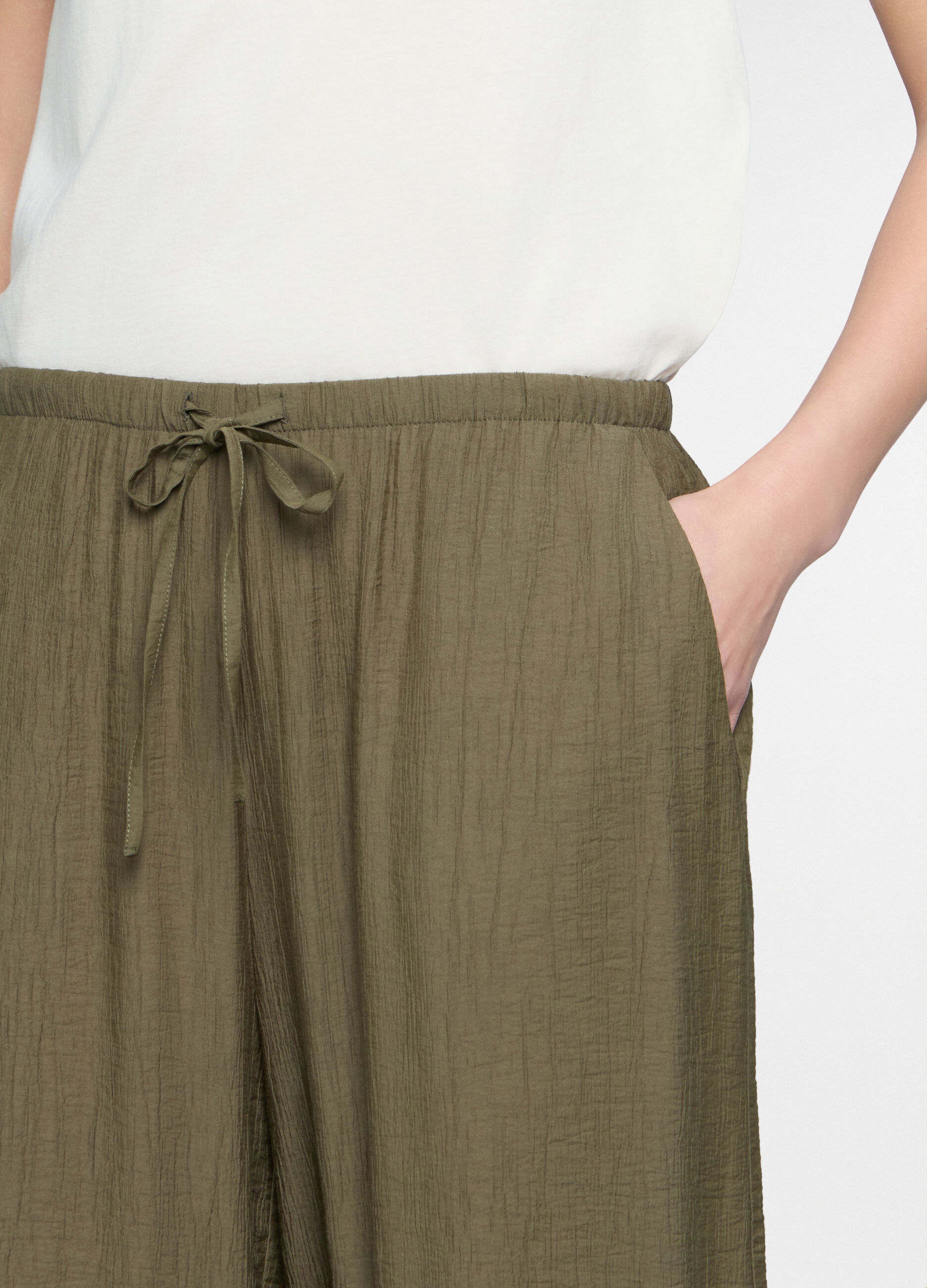 Pantaloni confort fit donna_2