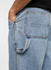 Jeans loose fit in denim uomo_3