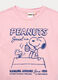 T-shirt Peanuts in jersey di puro cotone ragazza_2