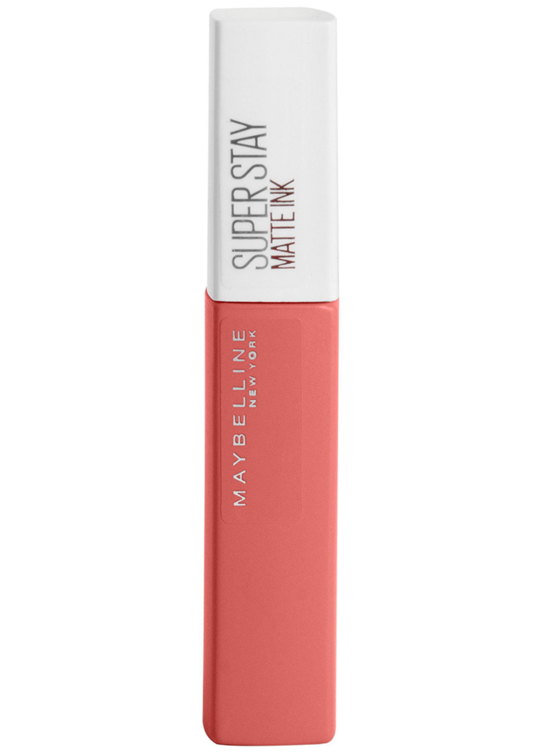 Maybelline New York Tinta Labbra SuperStay Matte Ink, Rossetto Matte Liquido a Lunga Tenuta, Self-starter (130), 5 ml.