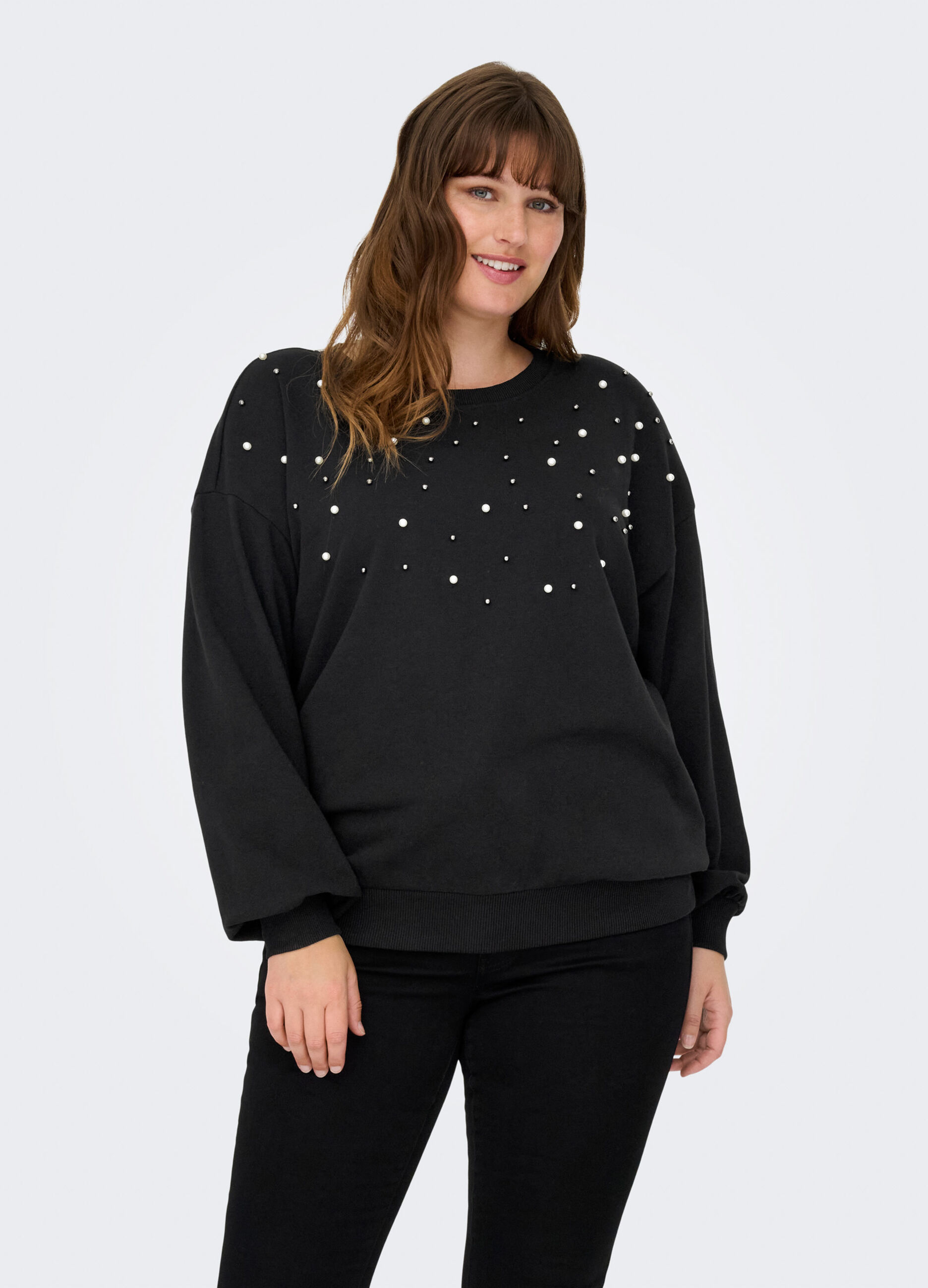 Felpa a maniche lunghe regular fit_0