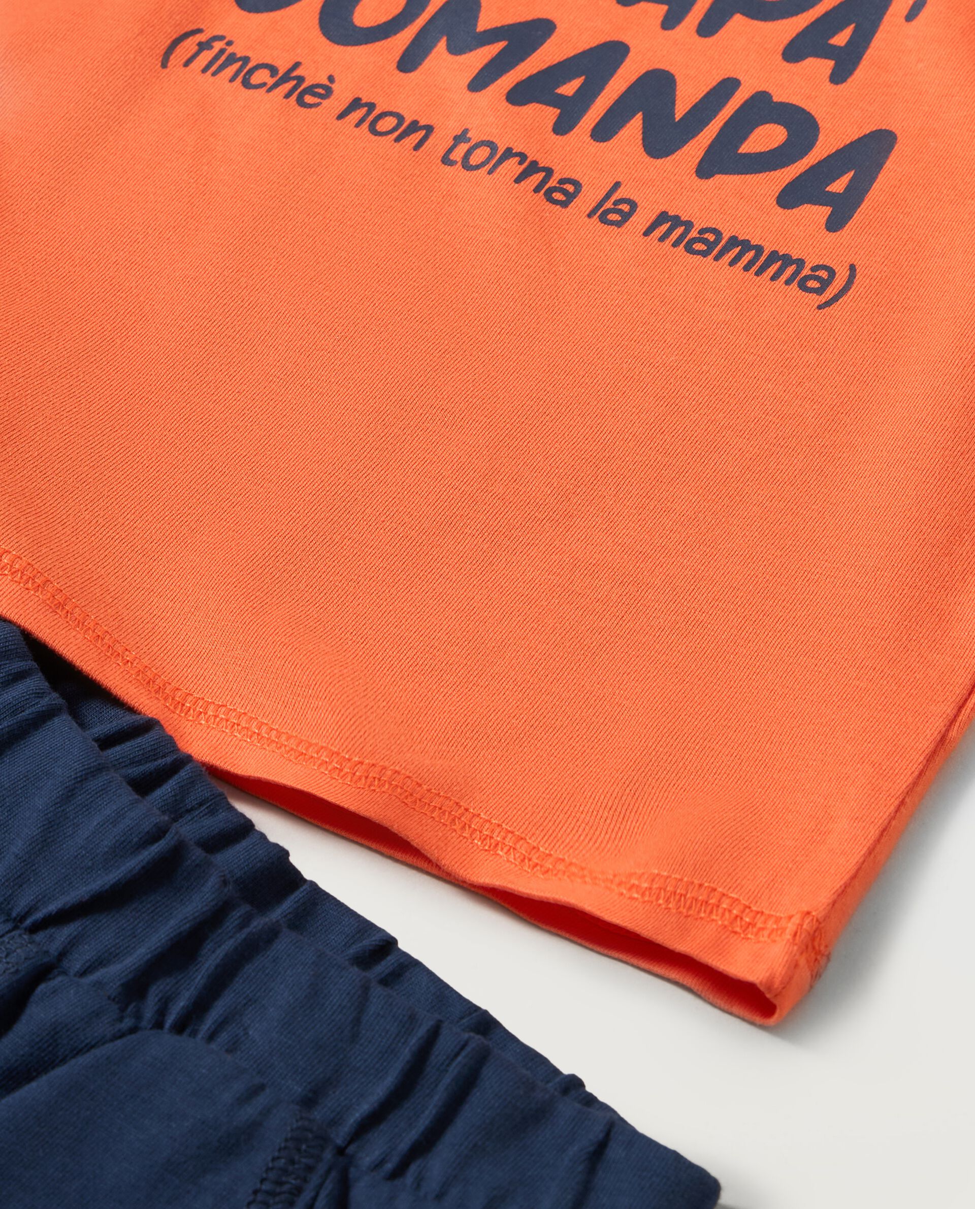 Jogging set in puro cotone neonato_1