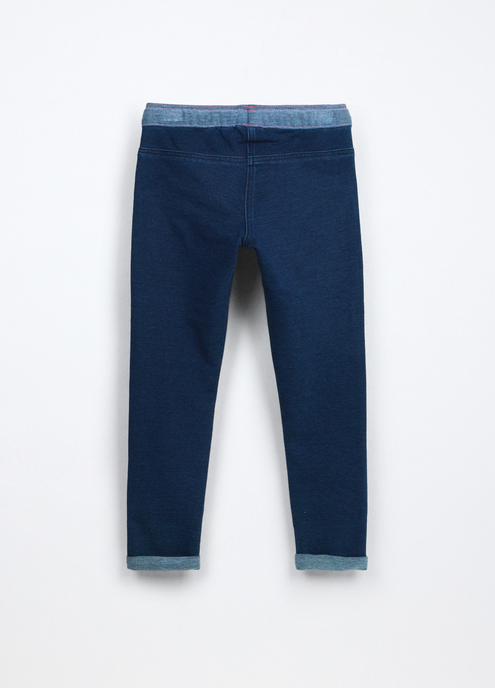 Treggings in denim misto cotone stretch bambina_1