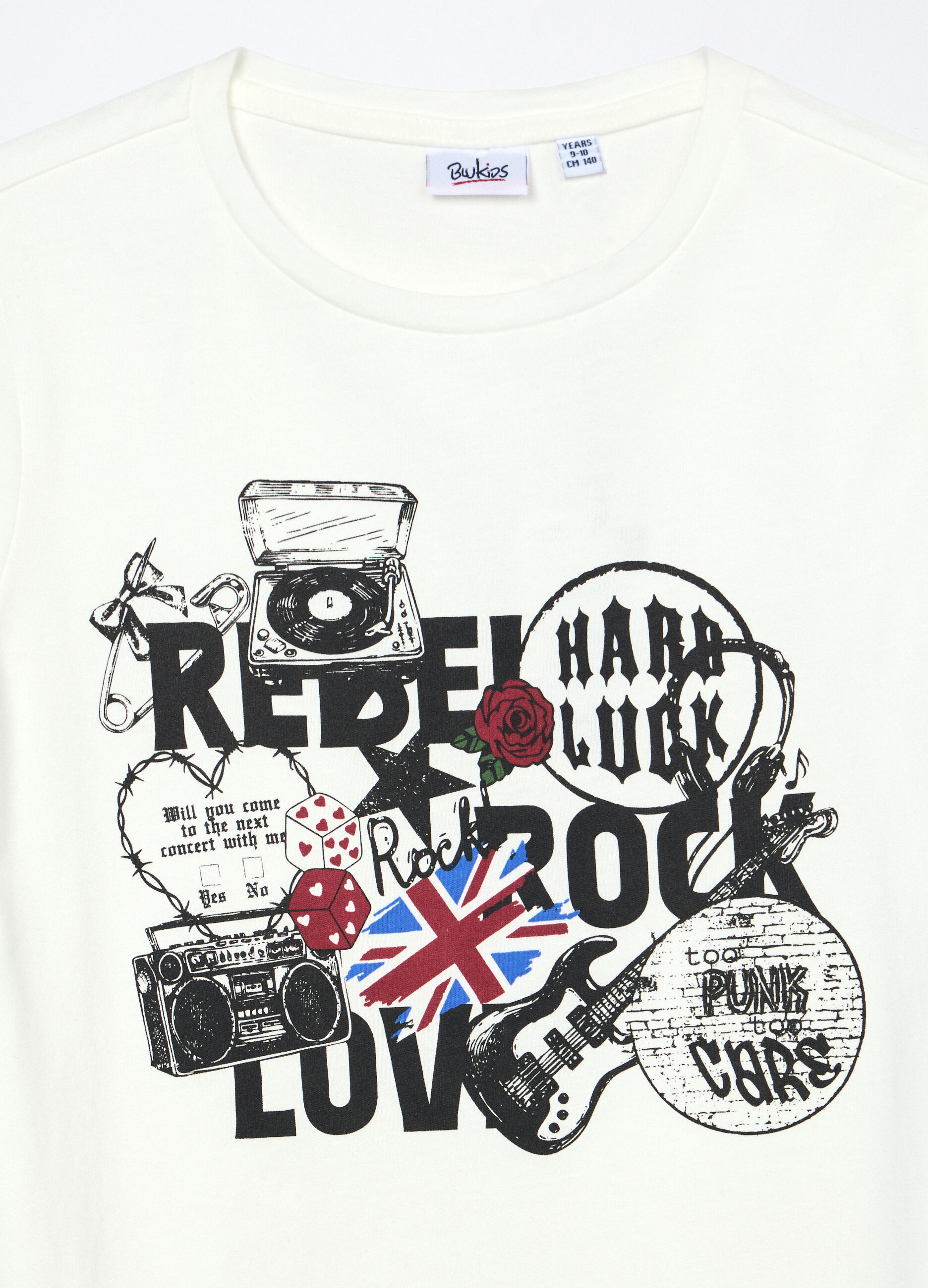 T-shirt in jersey di puro cotone ragazza_2