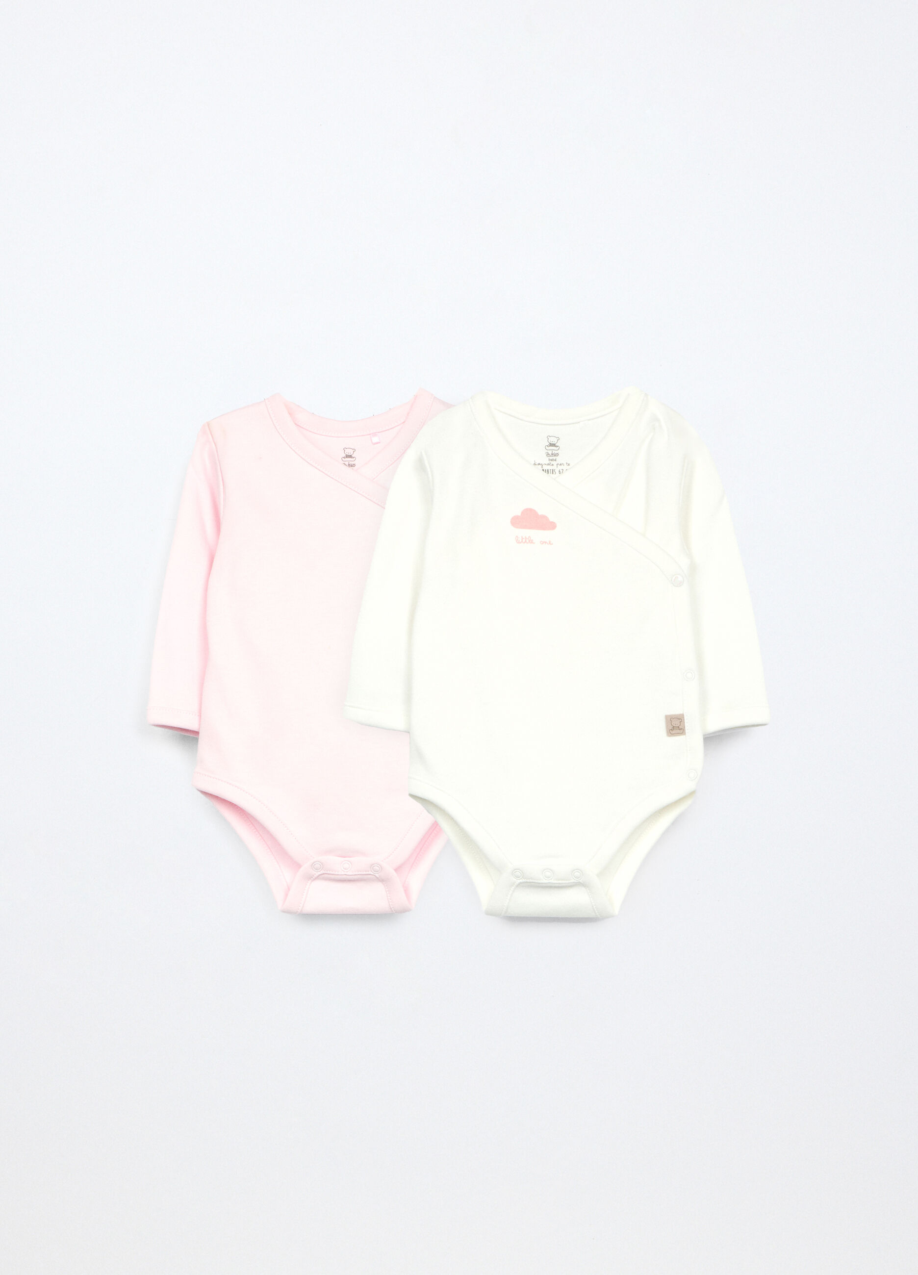 Pack 2 body in interlock di puro cotone_0