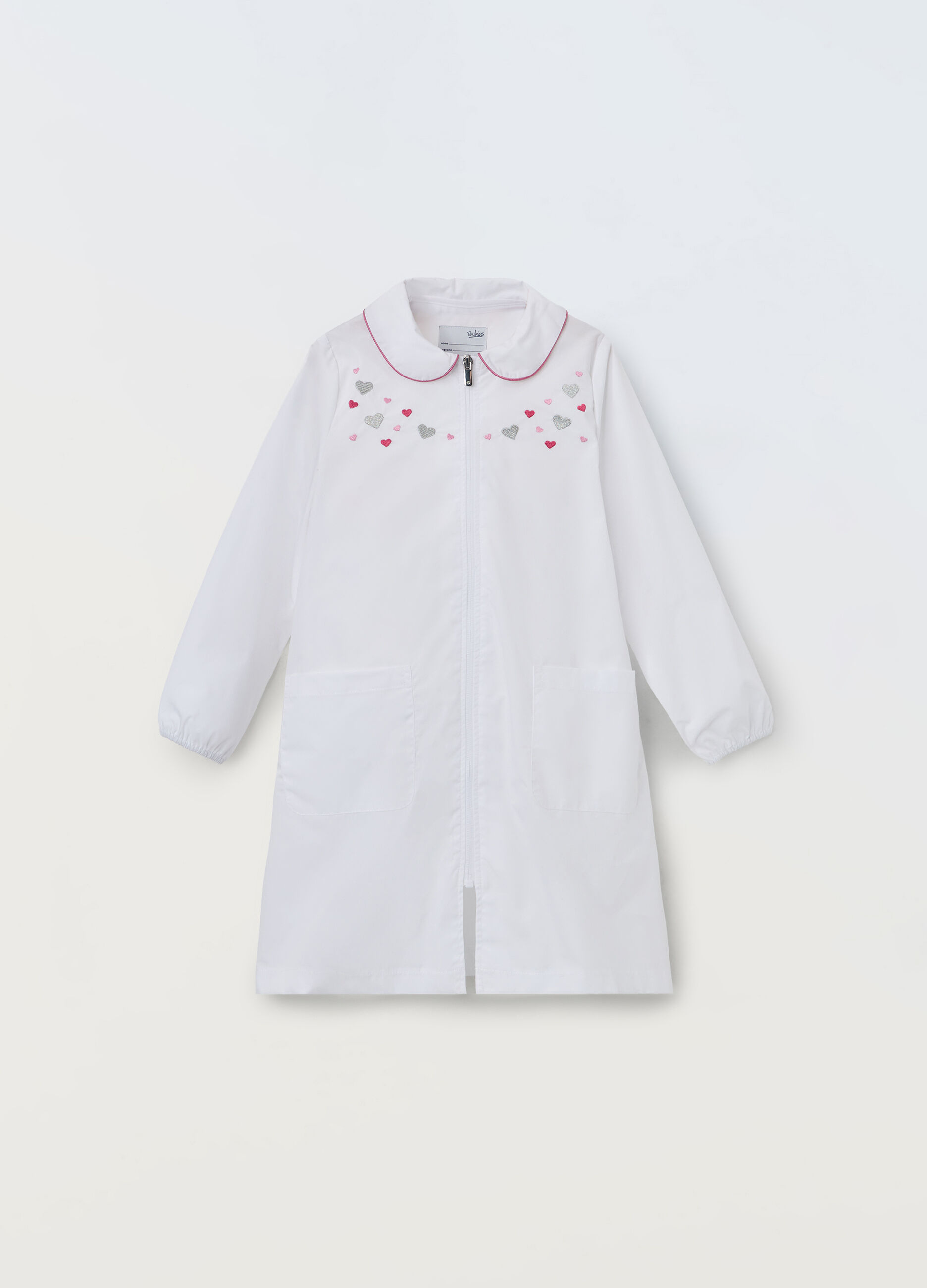 Grembiule full zip bambina_0