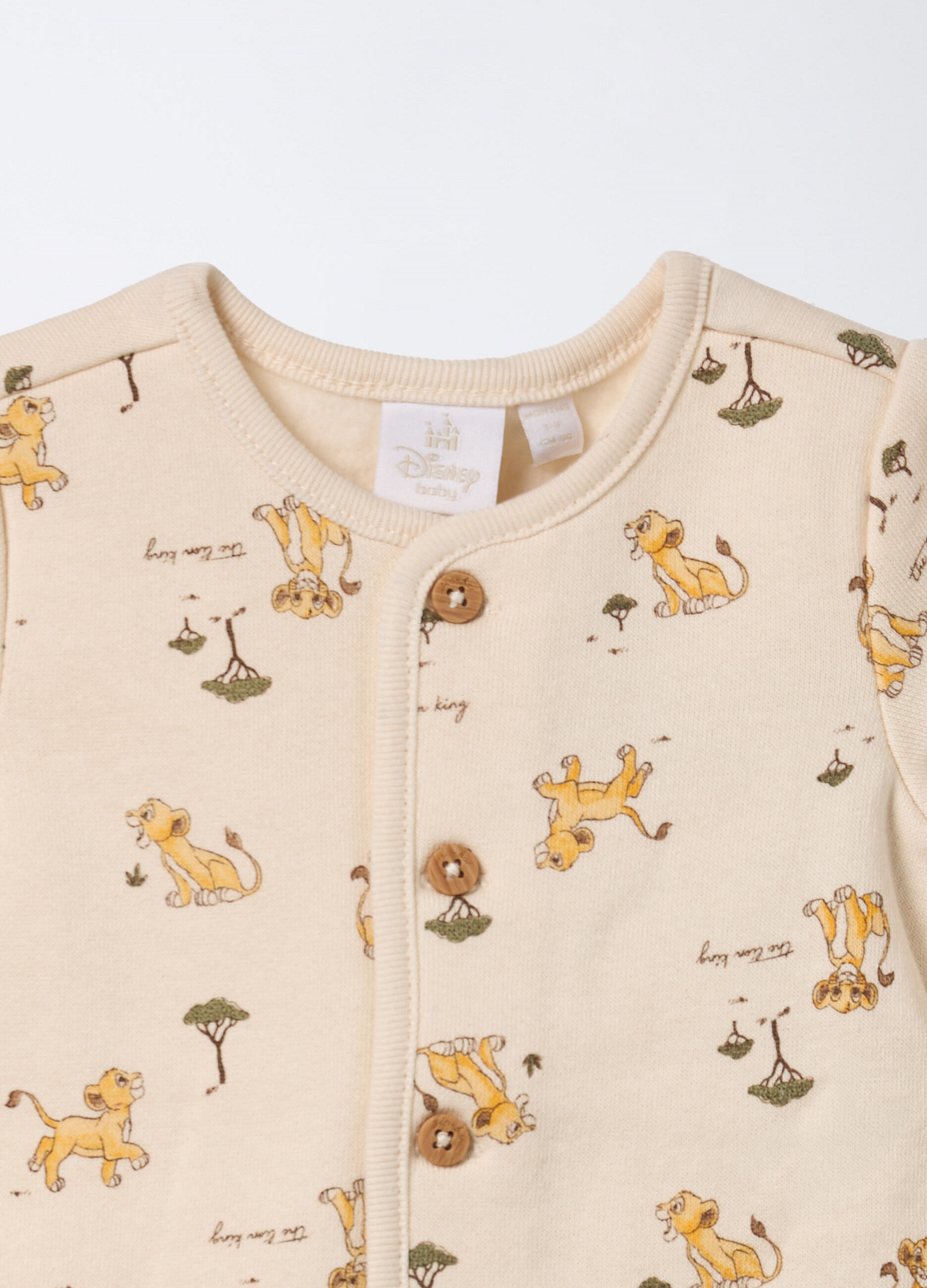 Set Disney velour di puro cotone neonato_2