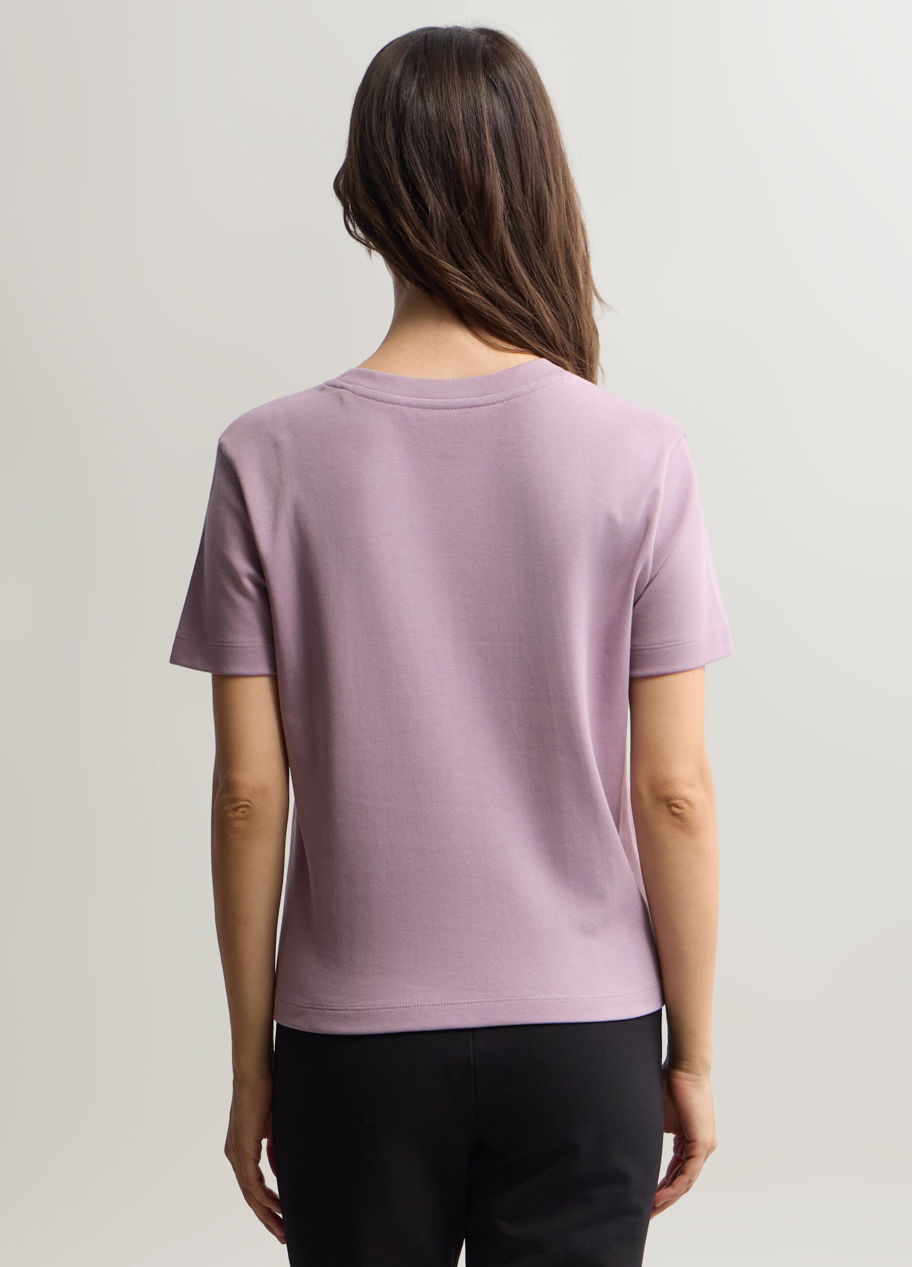 T-shirt girocollo donna
