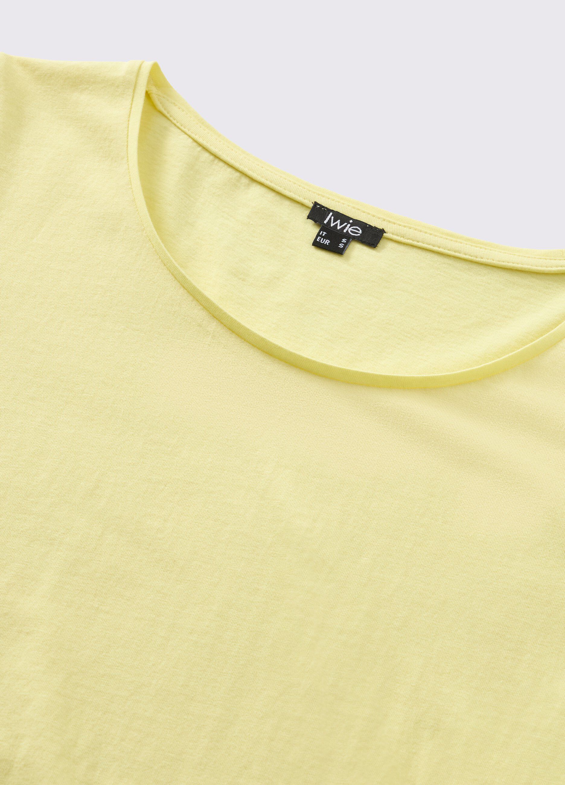 T-shirt in puro cotone donna_1