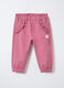 Pantaloni in pura felpa di cotone Fit regular neonata_0