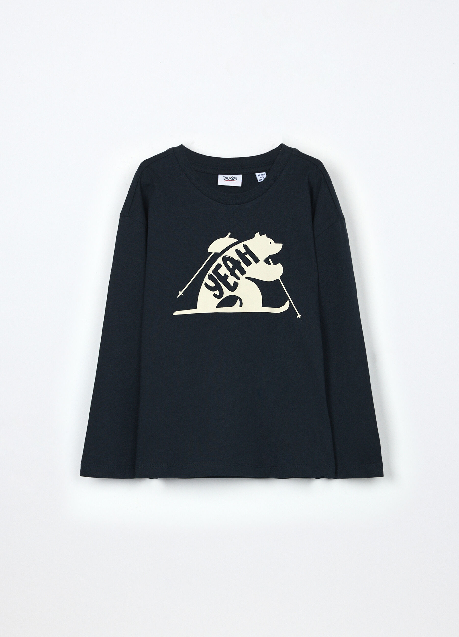 T-shirt in jersey di puro cotone bambino_0