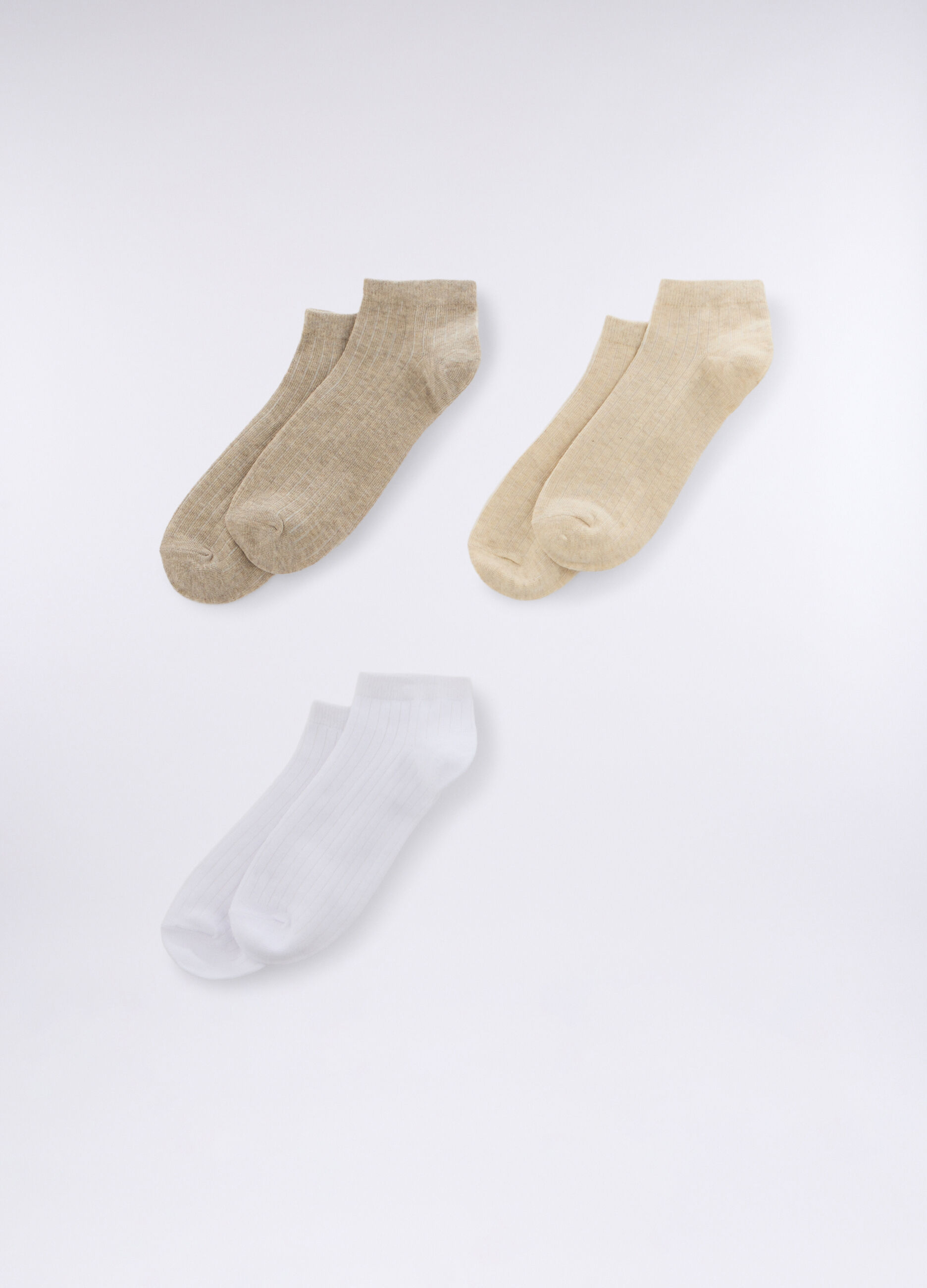 Pack 3 calze misto cotone stretch donna_0