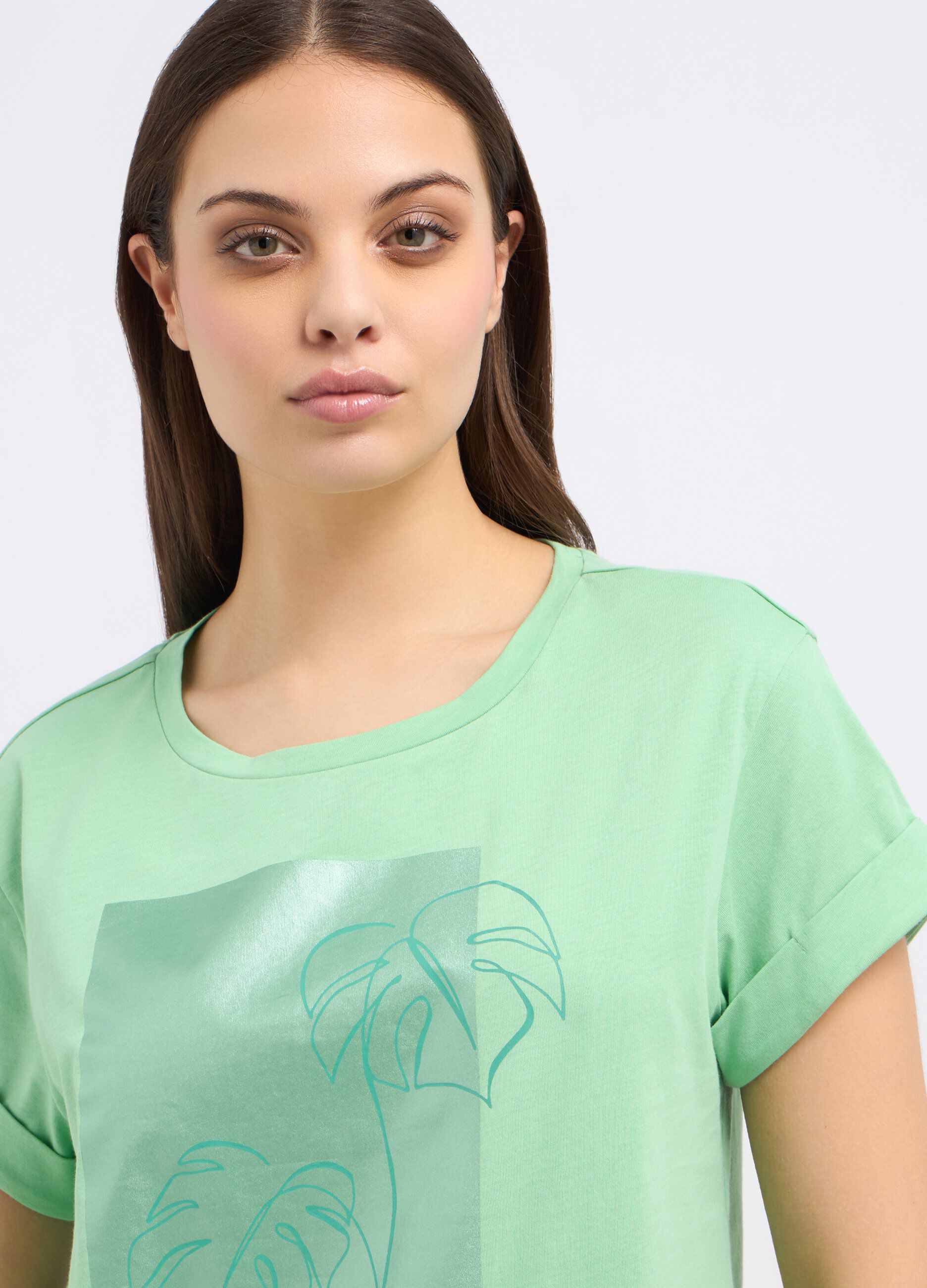 T-shirt in puro cotone donna_2