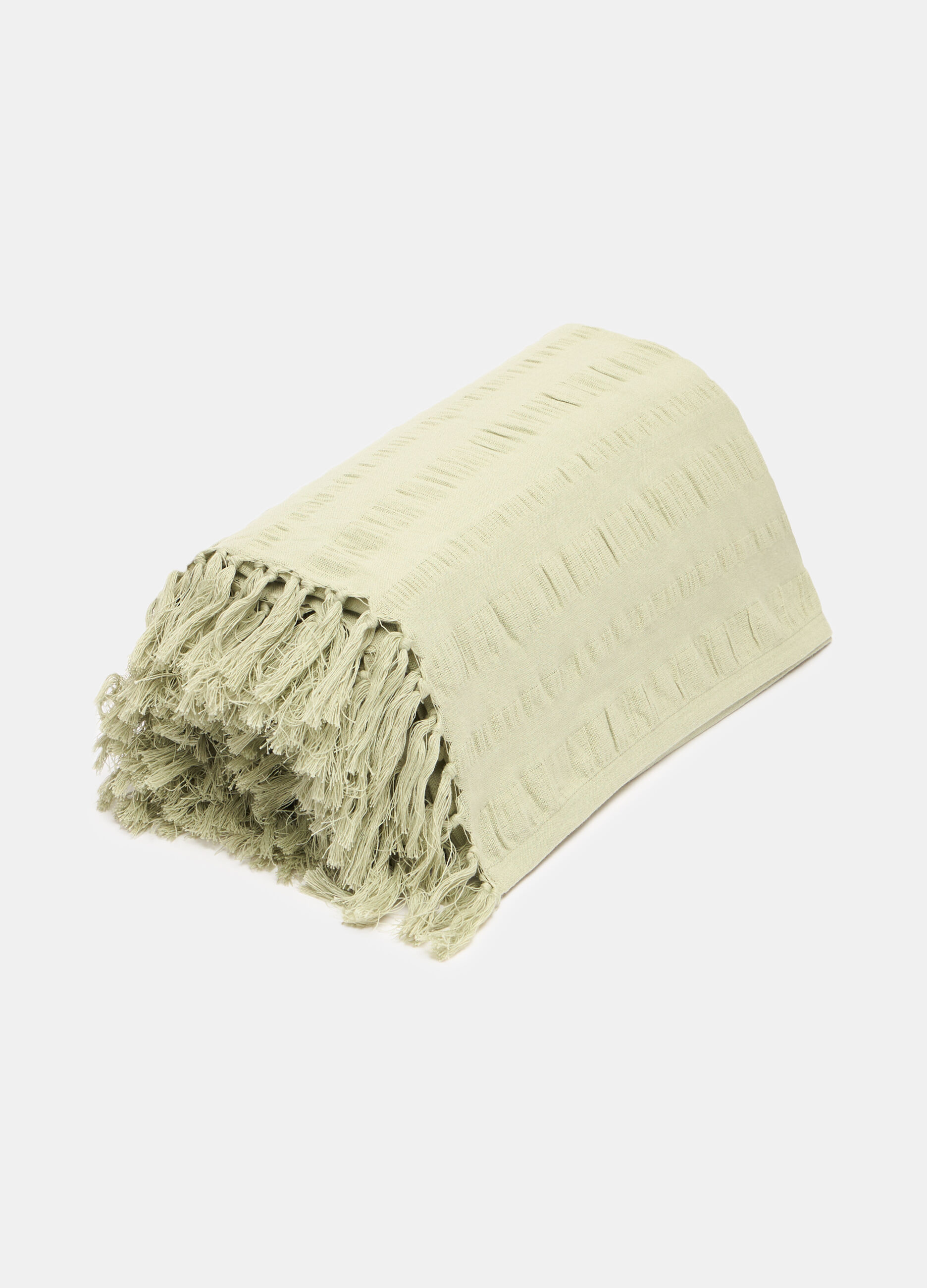 Coperta a 2 piazze in puro cotone seersucker_1