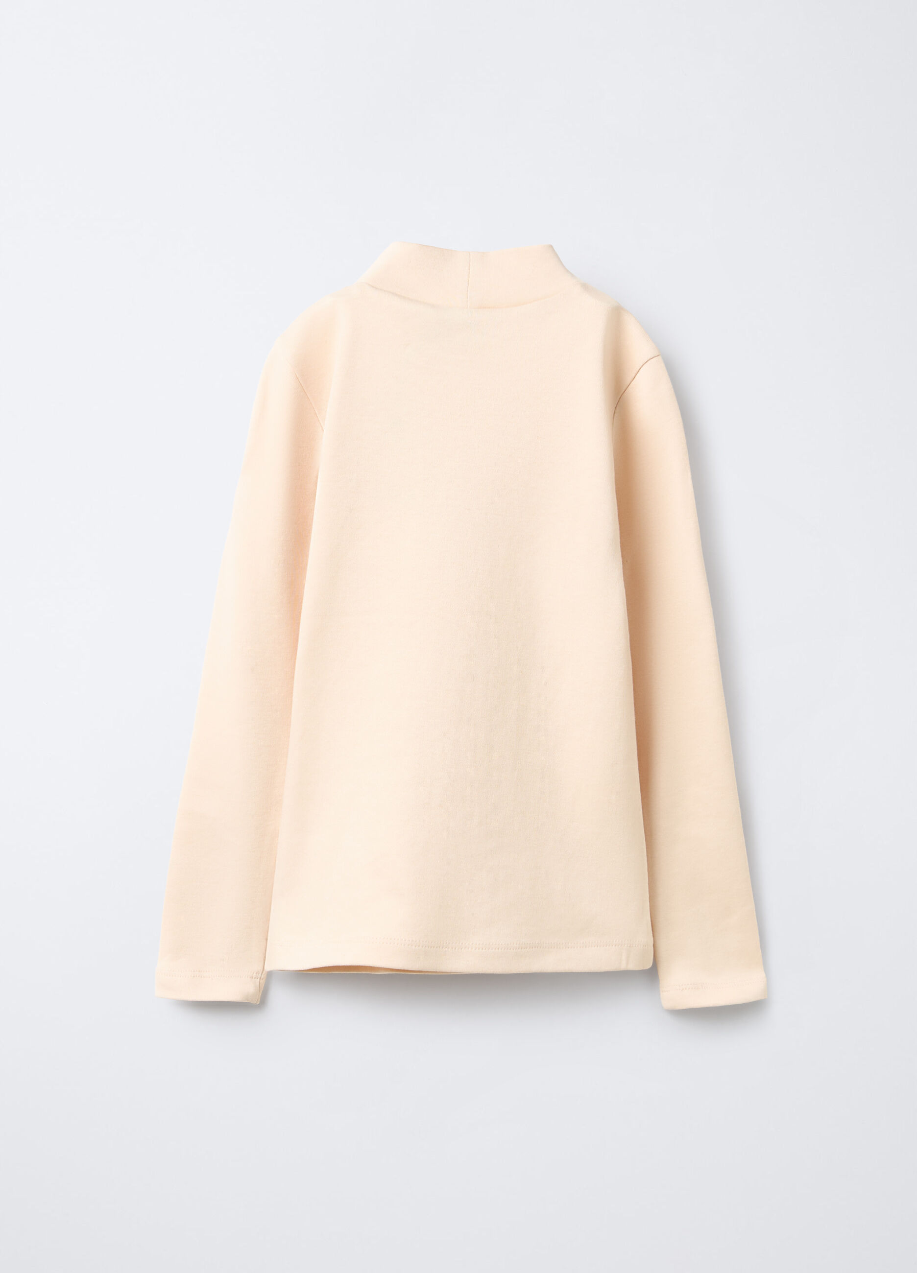 T-shirt in interlock di puro cotone bambina_1