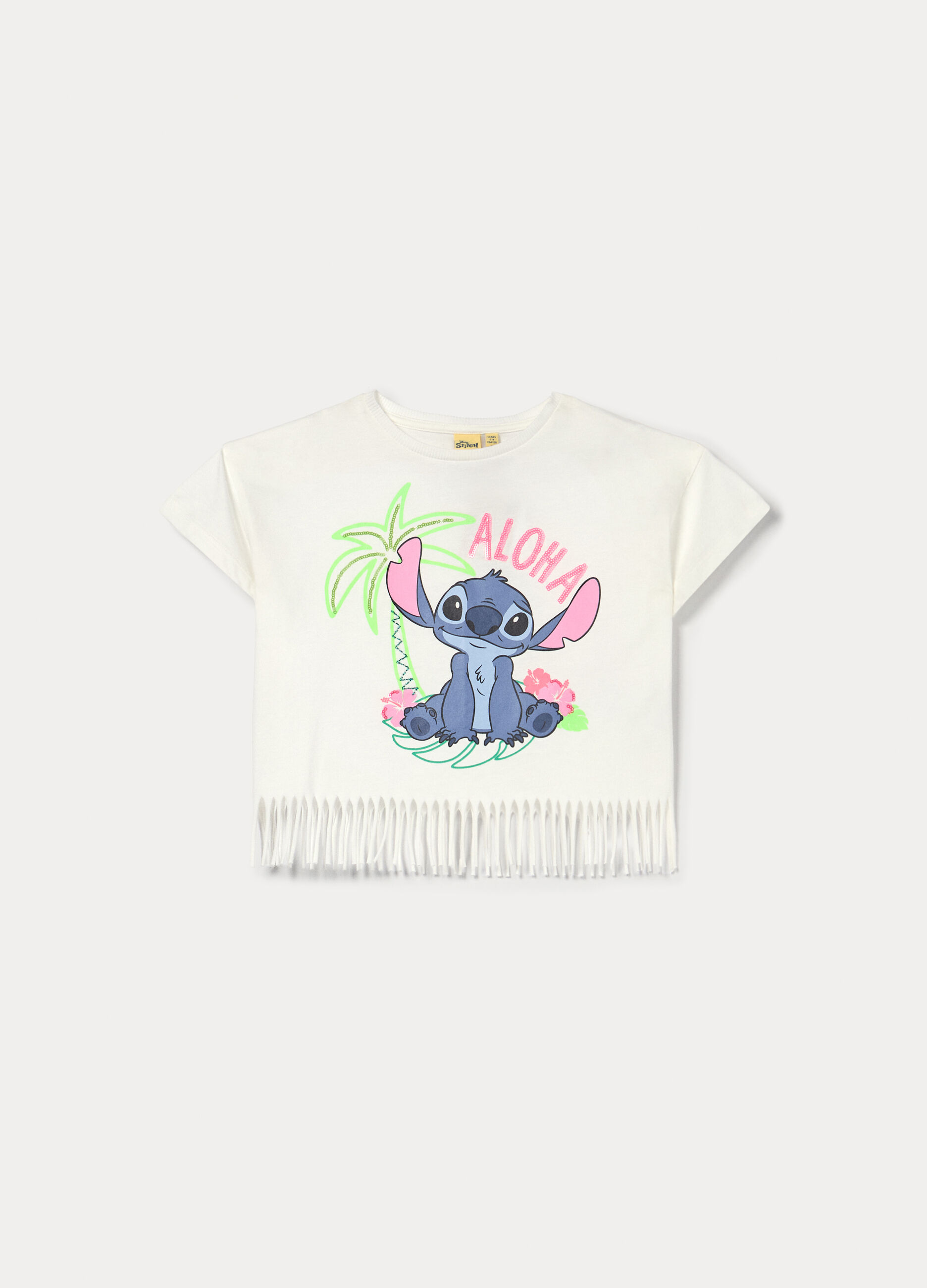 T-shirt girocollo Disney bambina_0