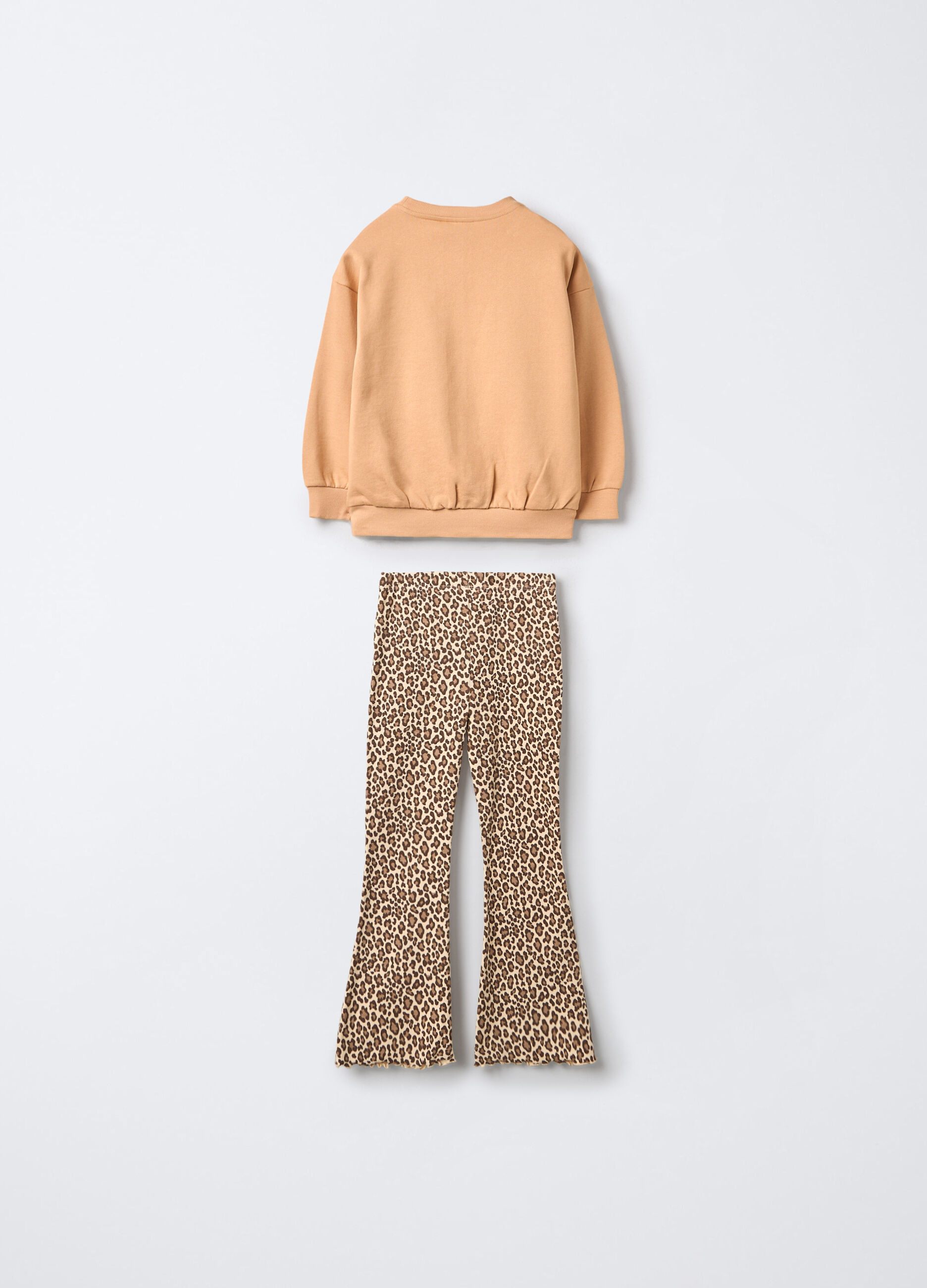 Jogging set Disney in cotone garzato bambina_1