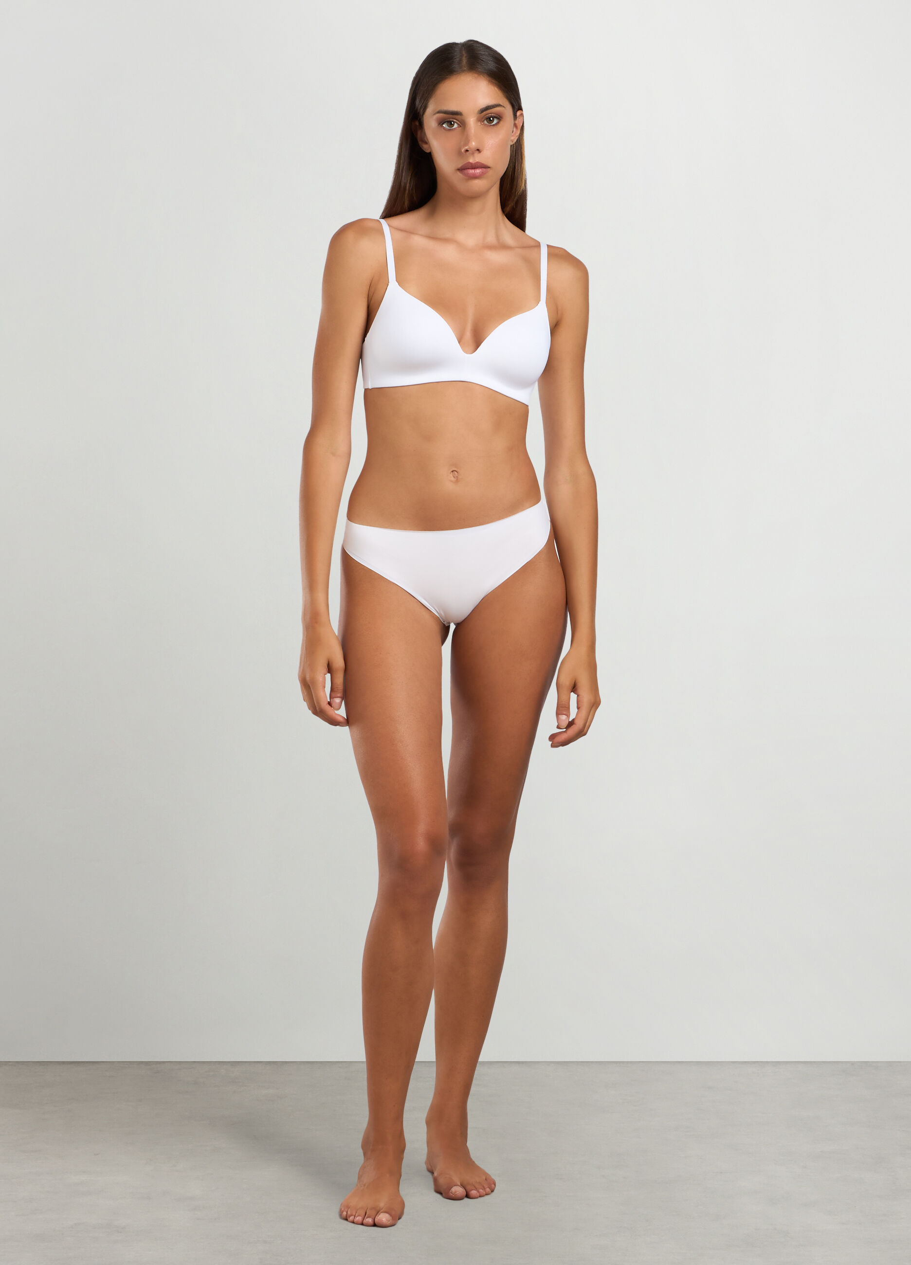 Slip in microfibra stretch donna