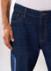 Jeans 5 tasche regular in cotone e lyocell uomo_3