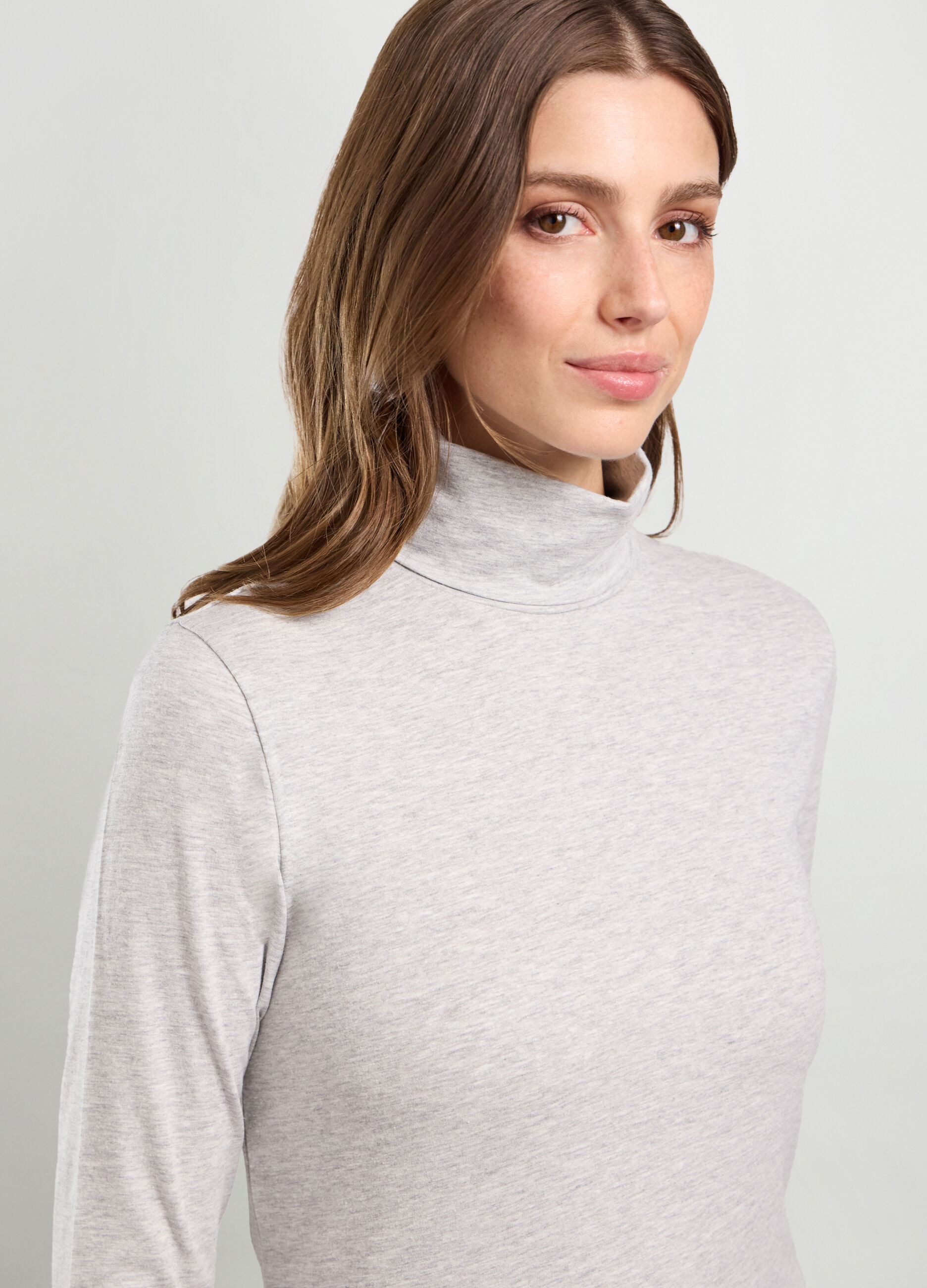 Lupetto in cotone stretch donna_2