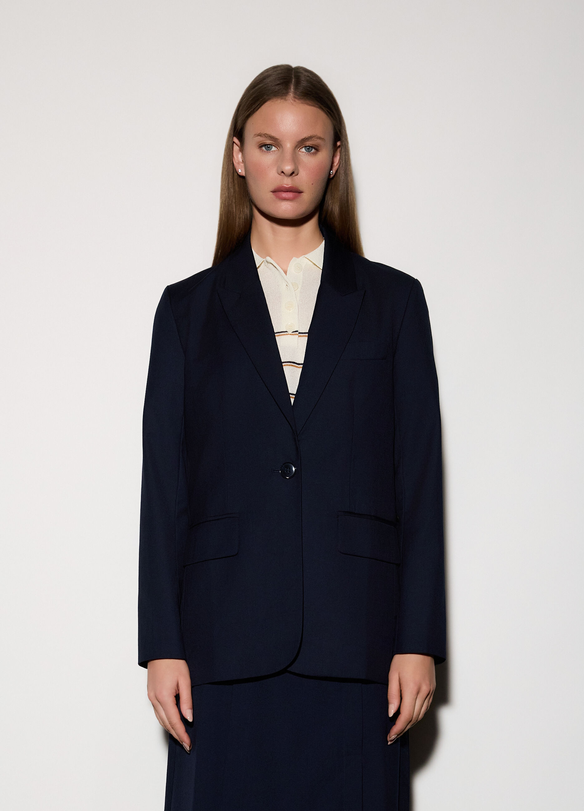 Blazer monopetto donna_1