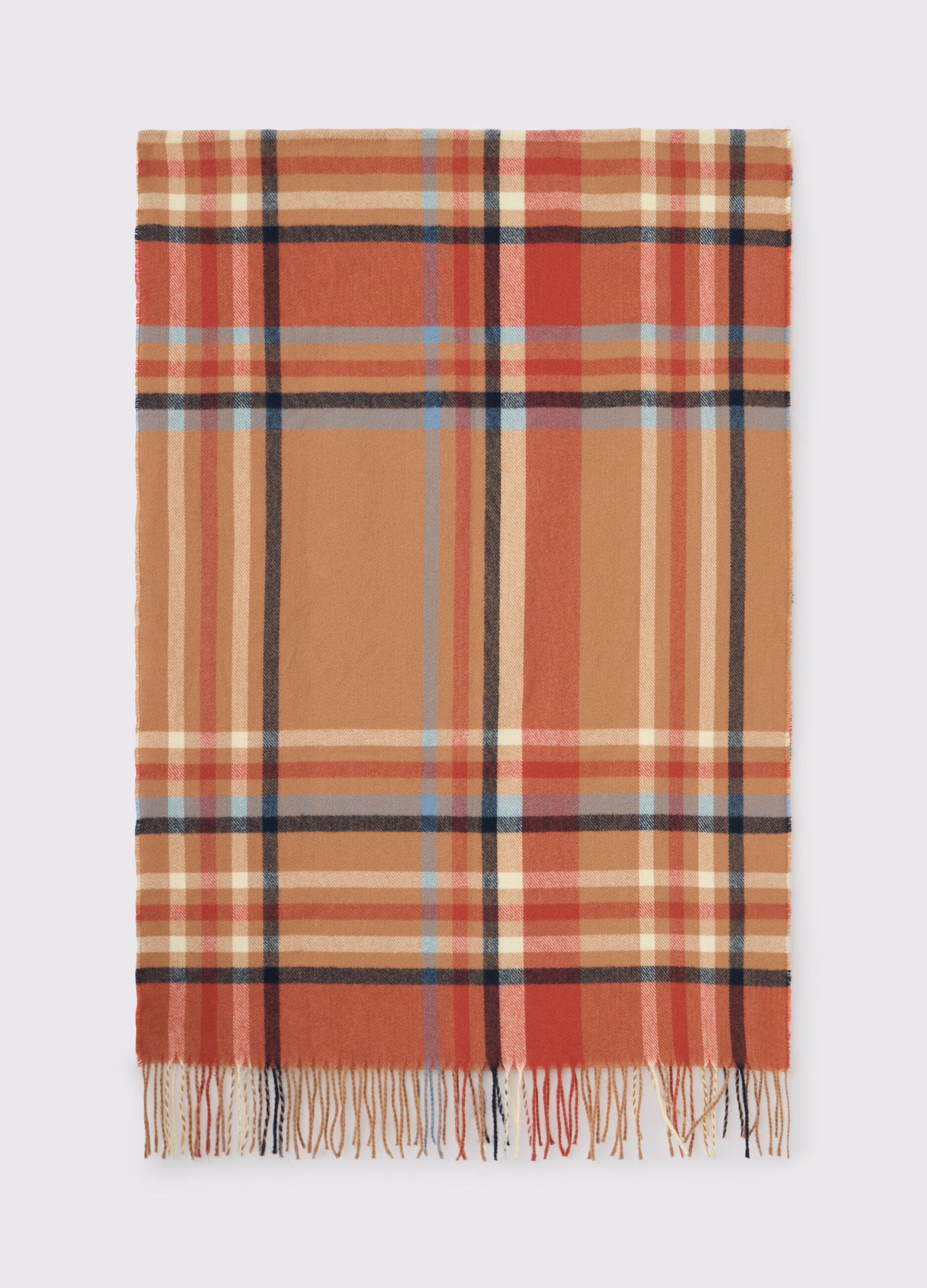 Sciarpa a quadri donna_0