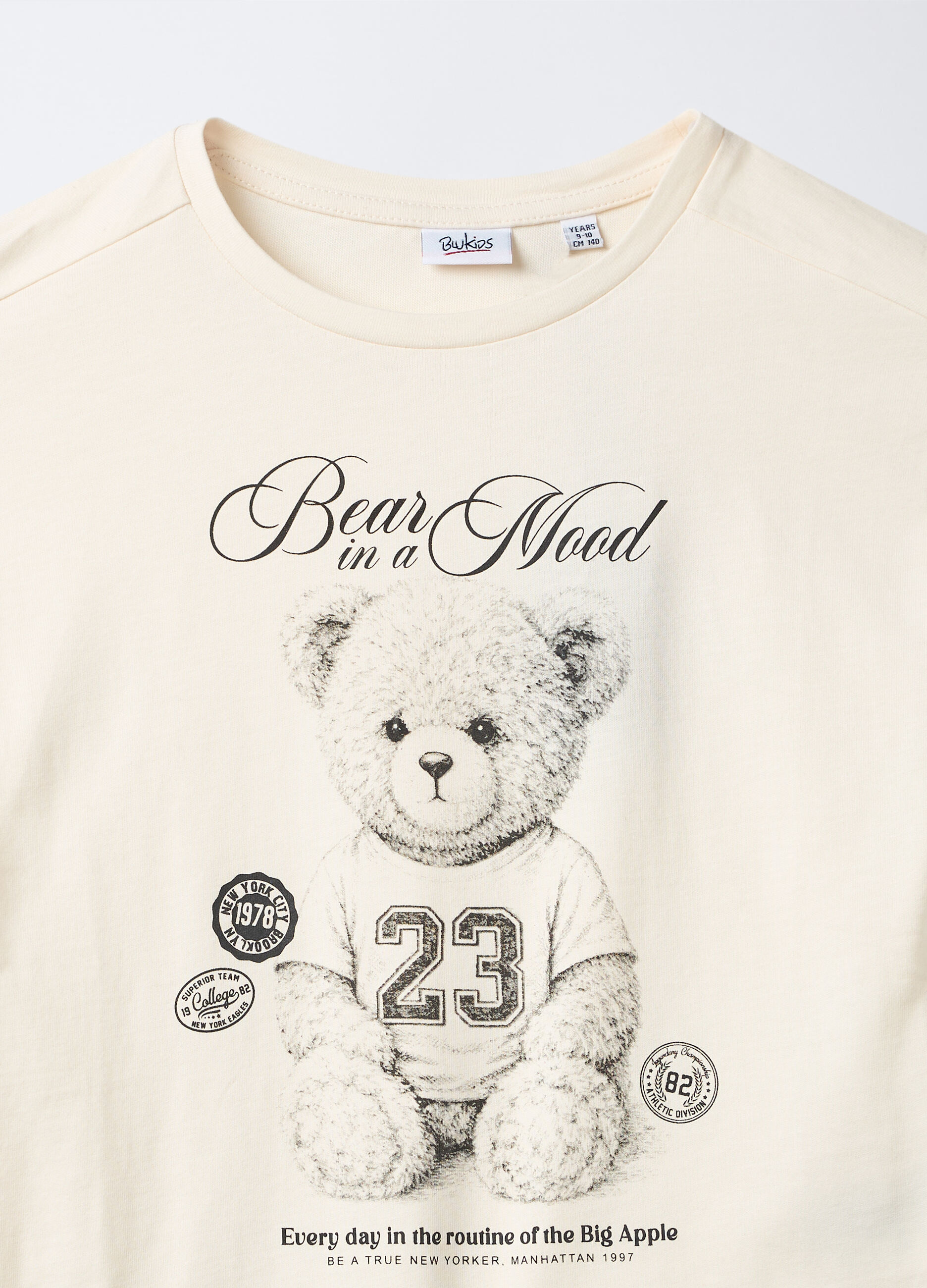 T-shirt in jersey di puro cotone bambina_2