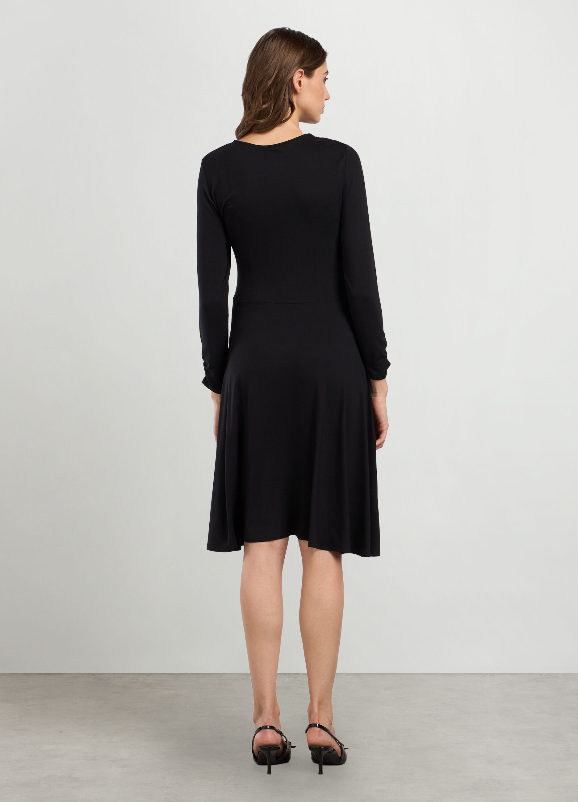 Abito in jersey di viscosa stretch donna_1