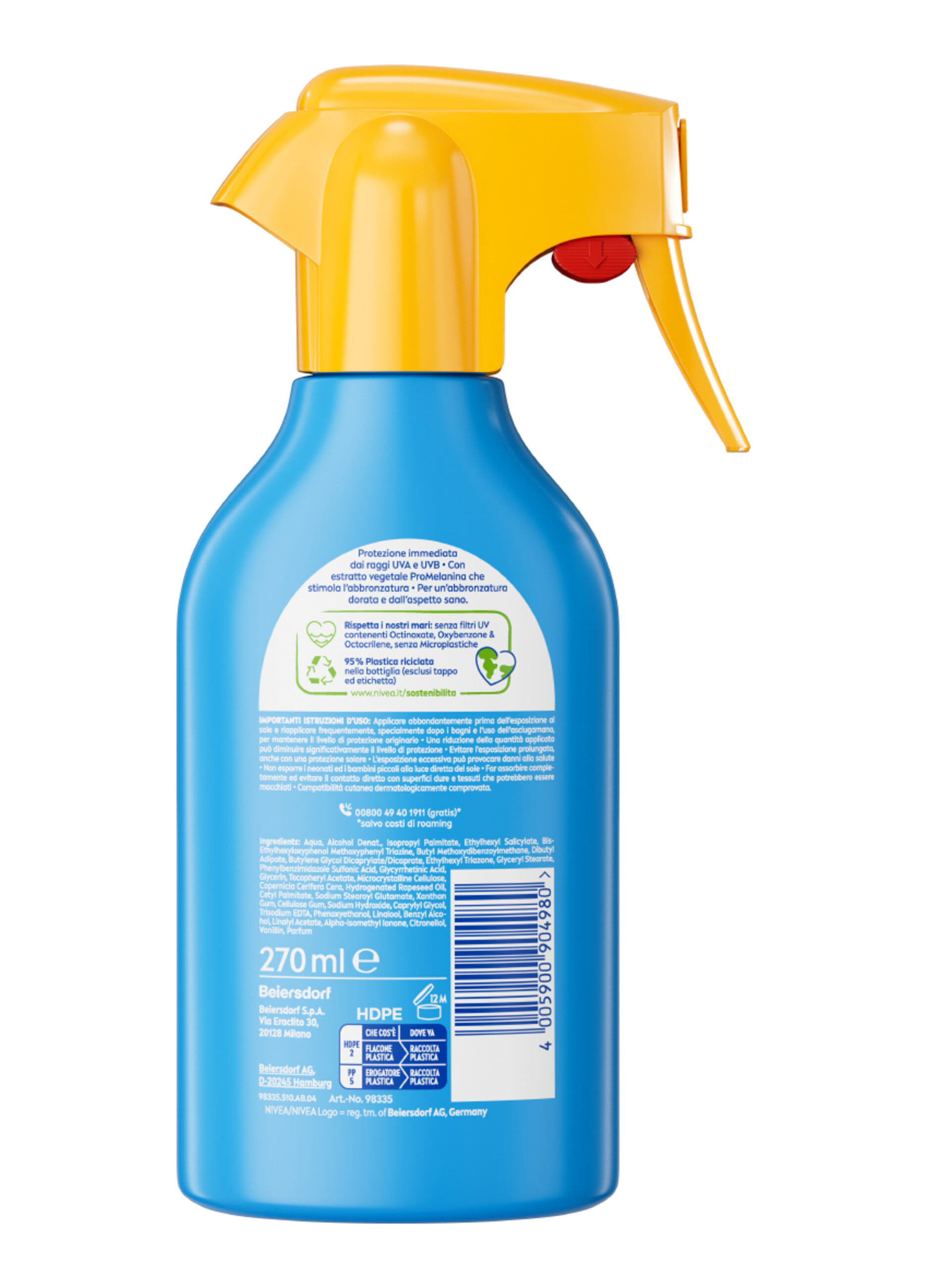 Nivea Sun Spray Solare Protect & Bronze FP30 270 ml, Crema solare 30 per un'abbronzatura dorata_1