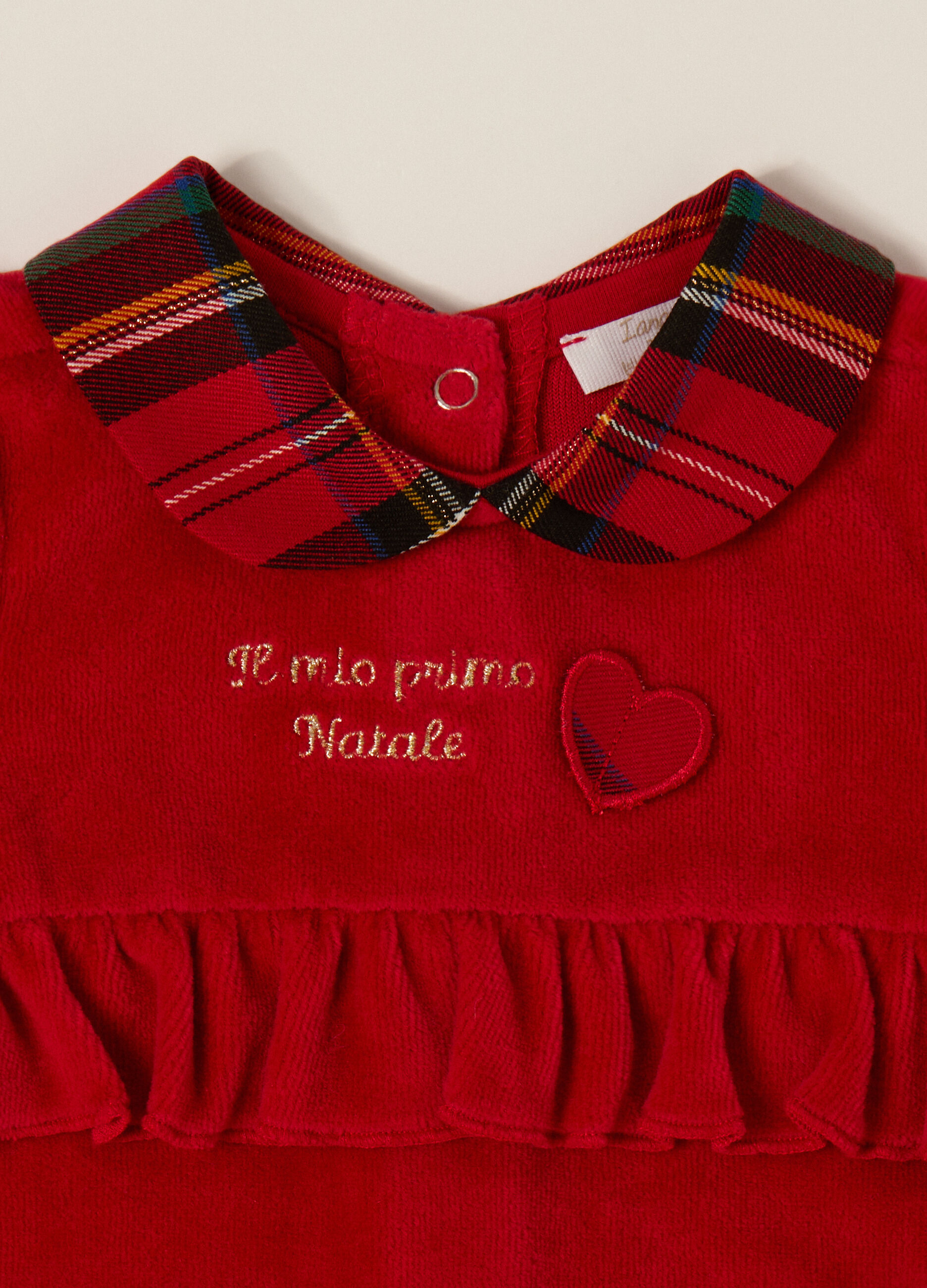 Tutina misto cotone velour IANA neonata_2