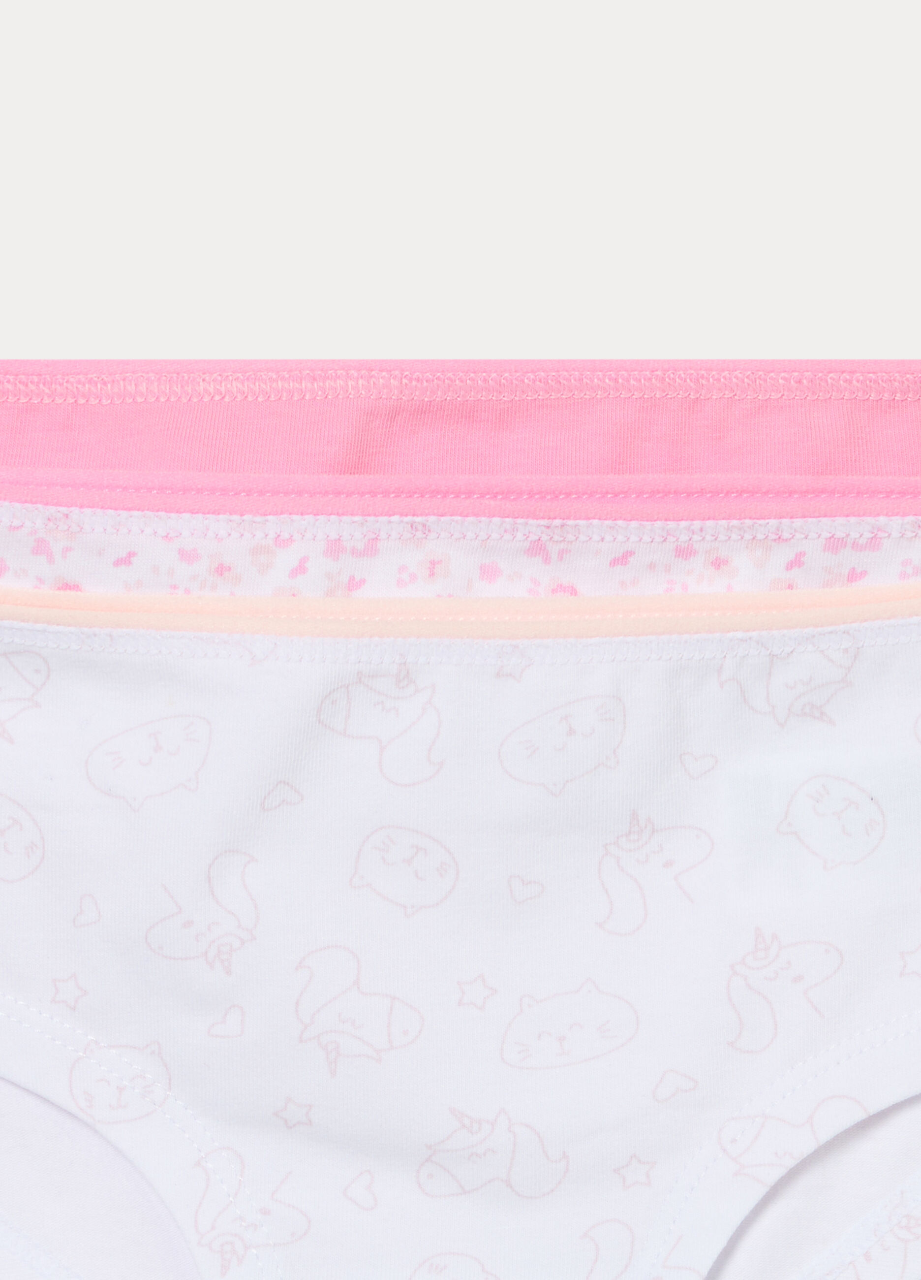 Pack 3 culotte in jersey di cotone stretch bambina_3