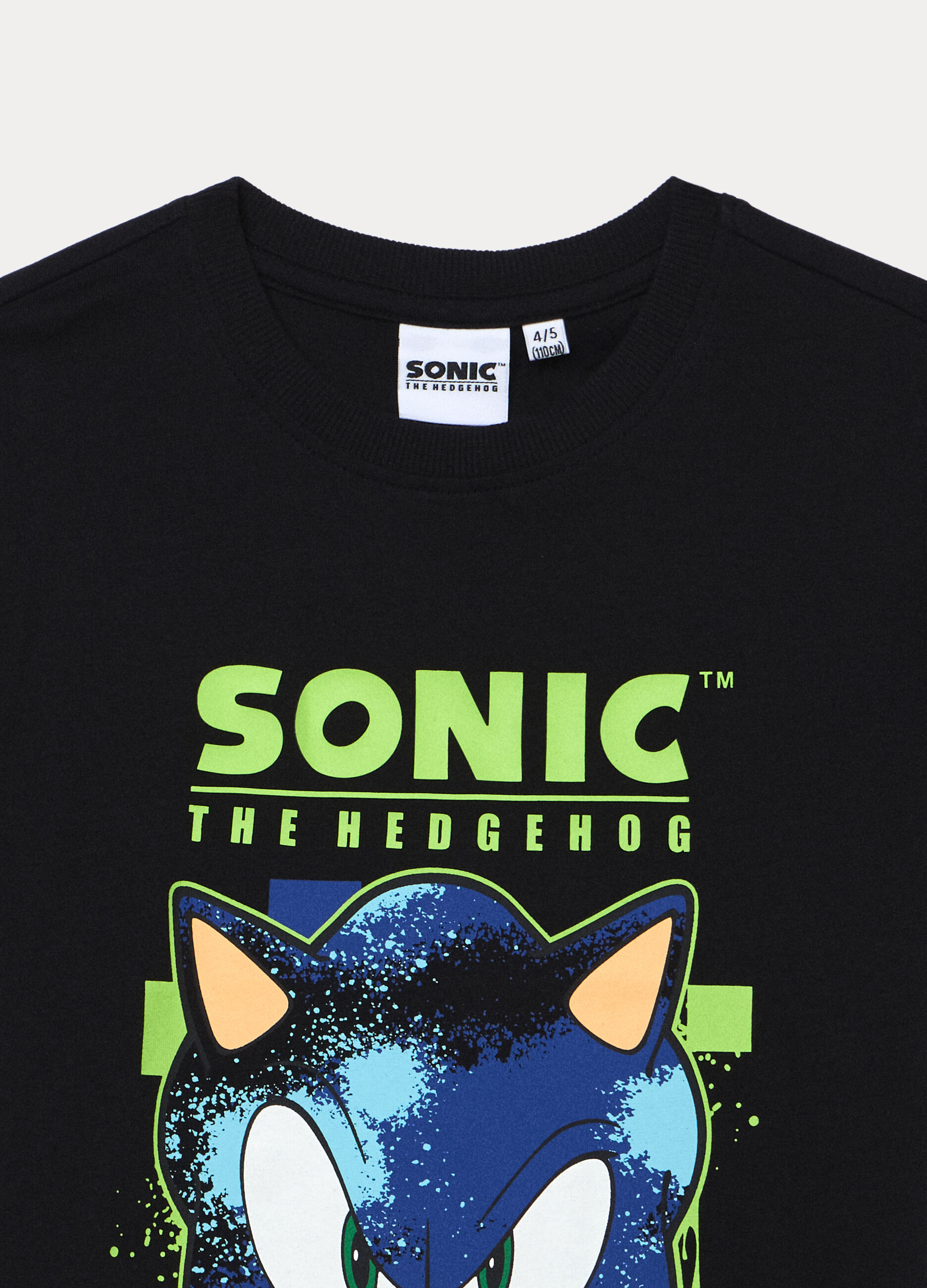T-shirt girocollo Sonic bambino_2