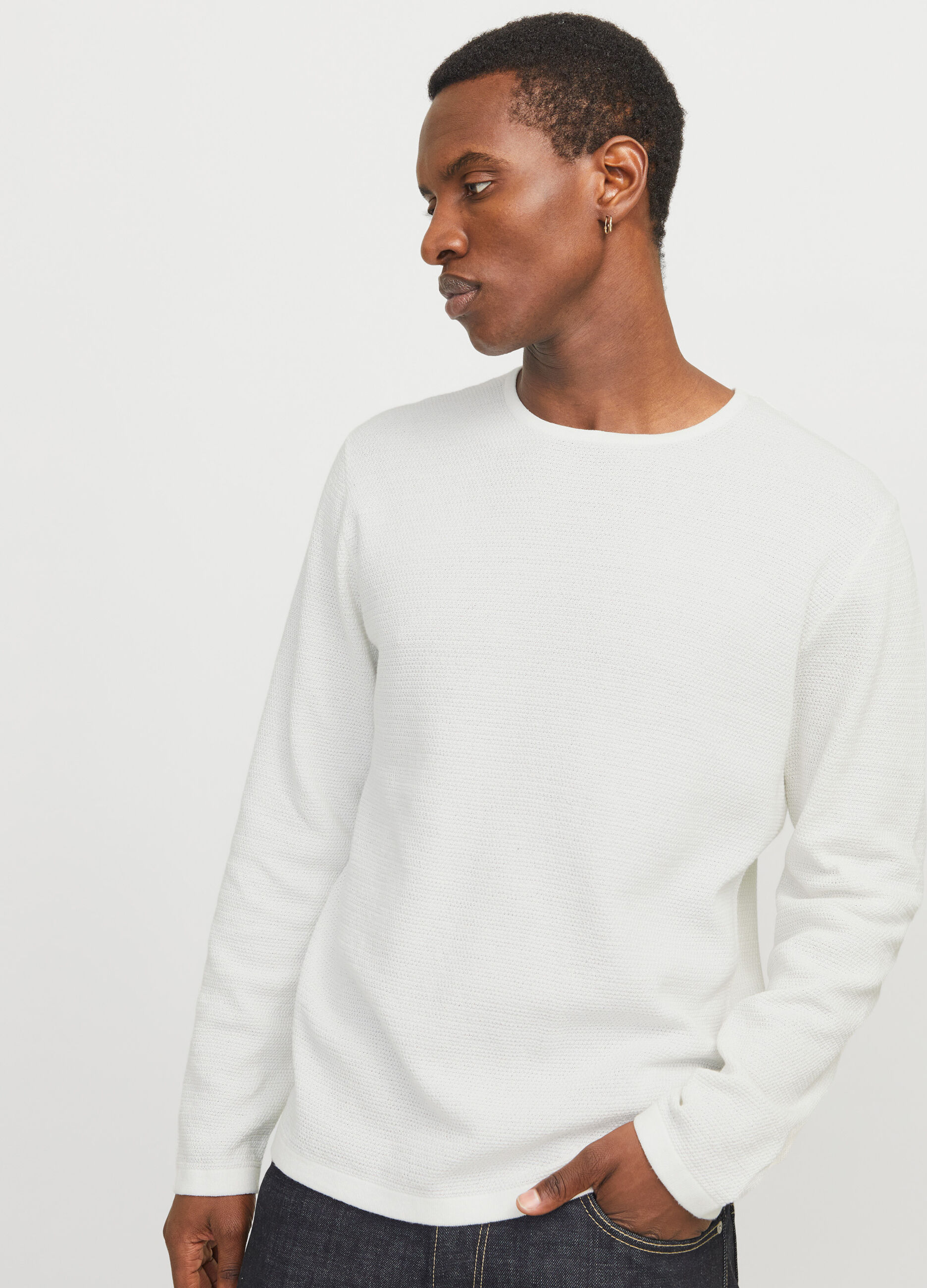 Maglione leggero girocollo uomo