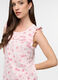 Set pigiama corto in jersey di puro cotone donna_2