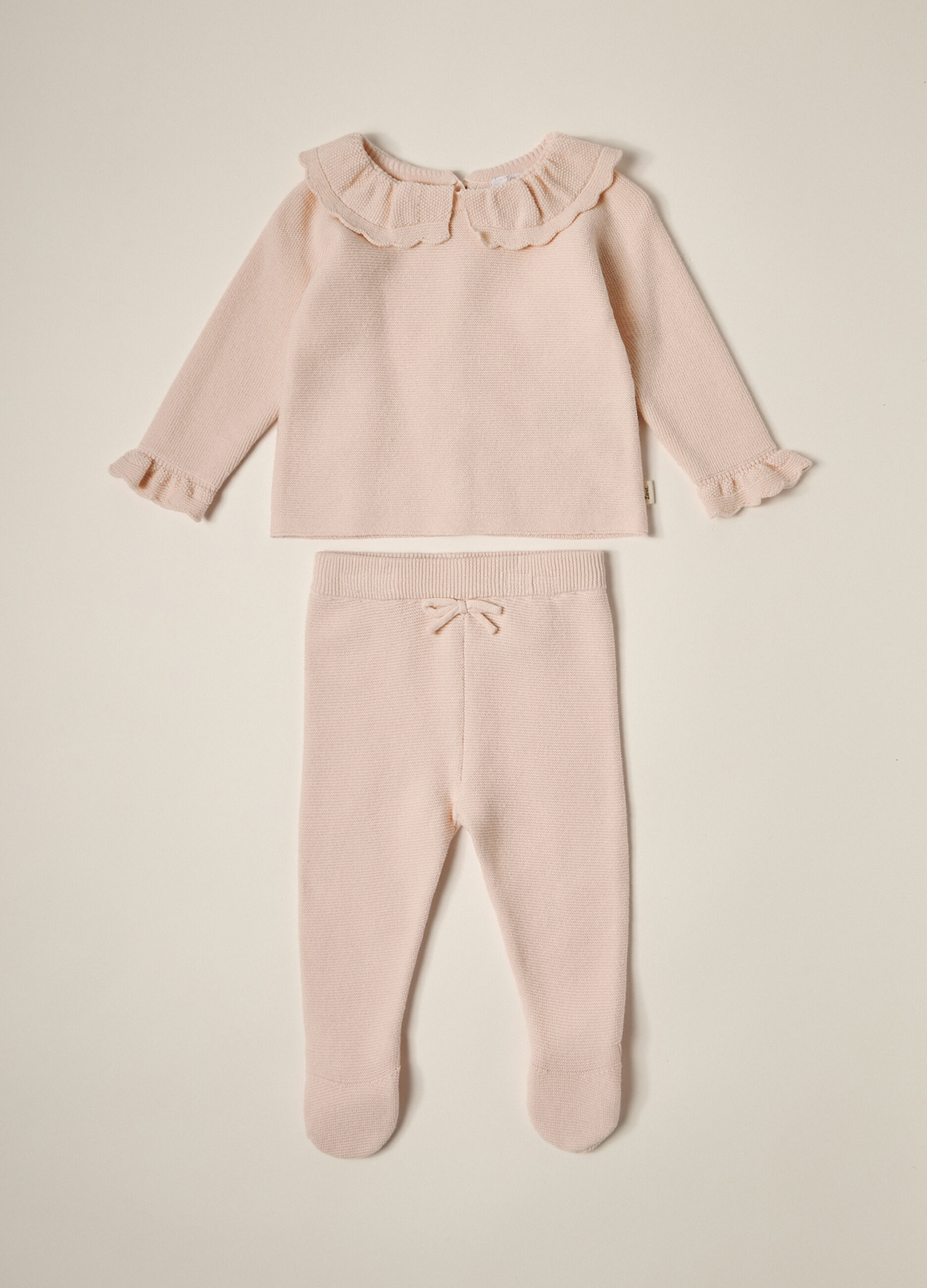 Set tricot in puro cotone IANA neonata_1