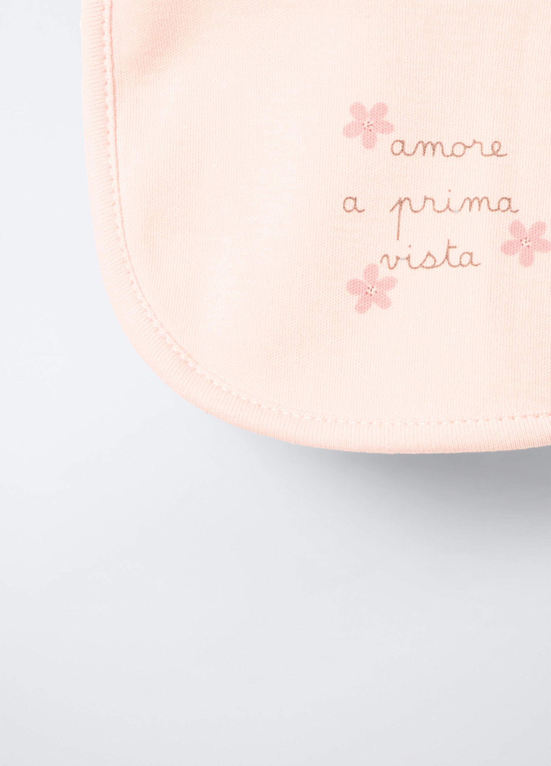 Pack 2 bavaglini in interlock di puro cotone _1