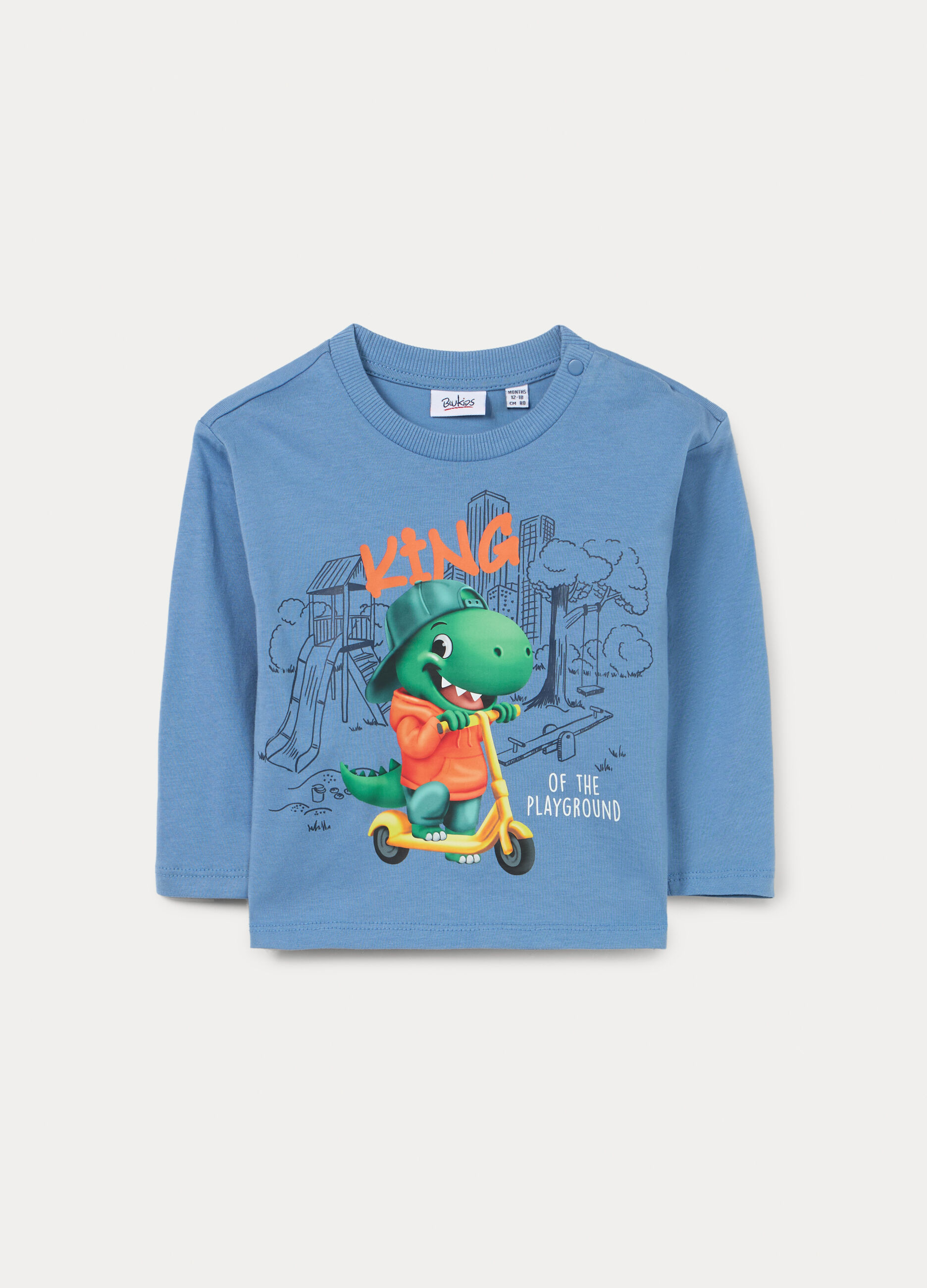 T-shirt in jersey di puro cotone bimbo_0