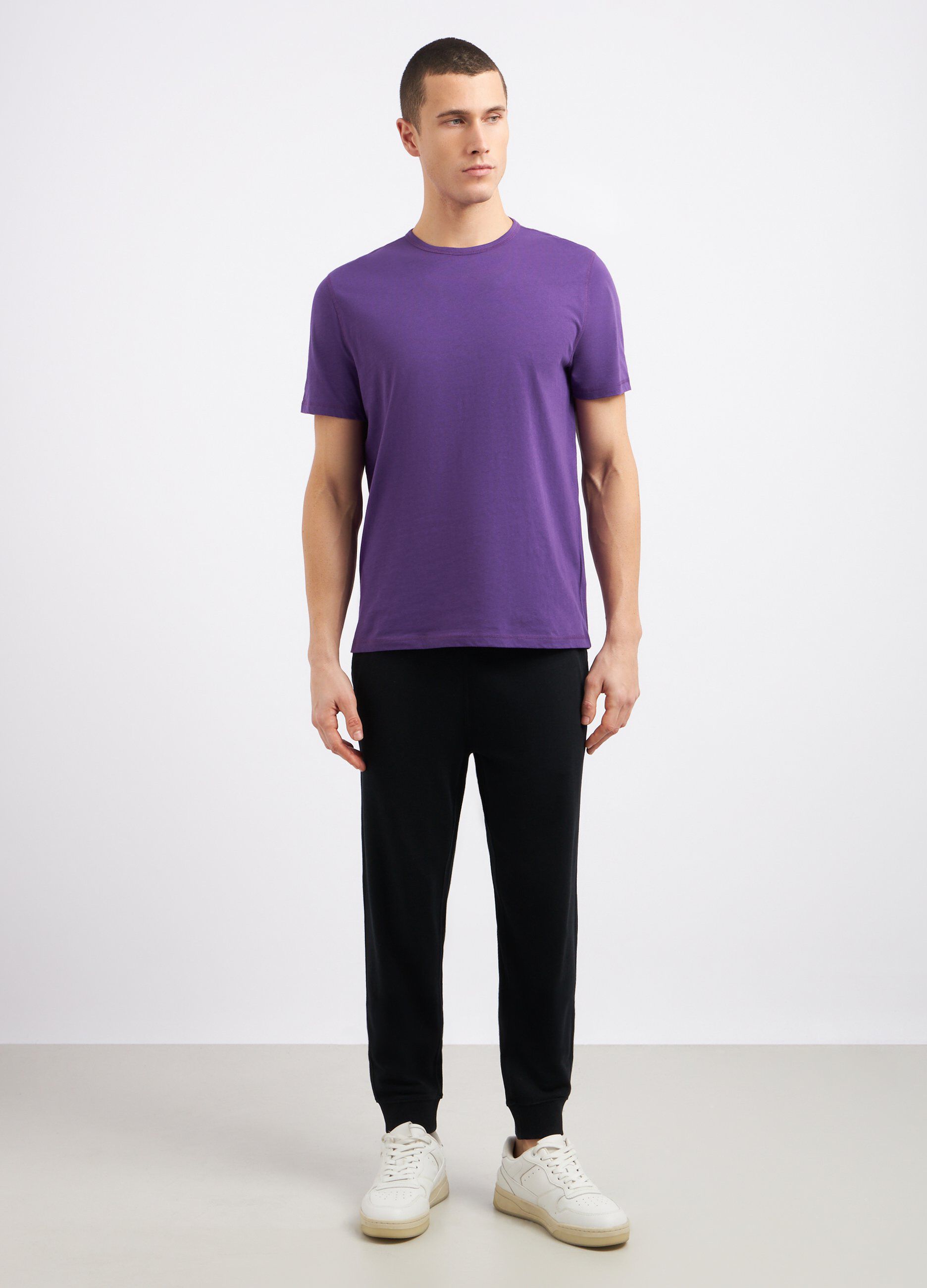 Joggers in cotone uomo_0