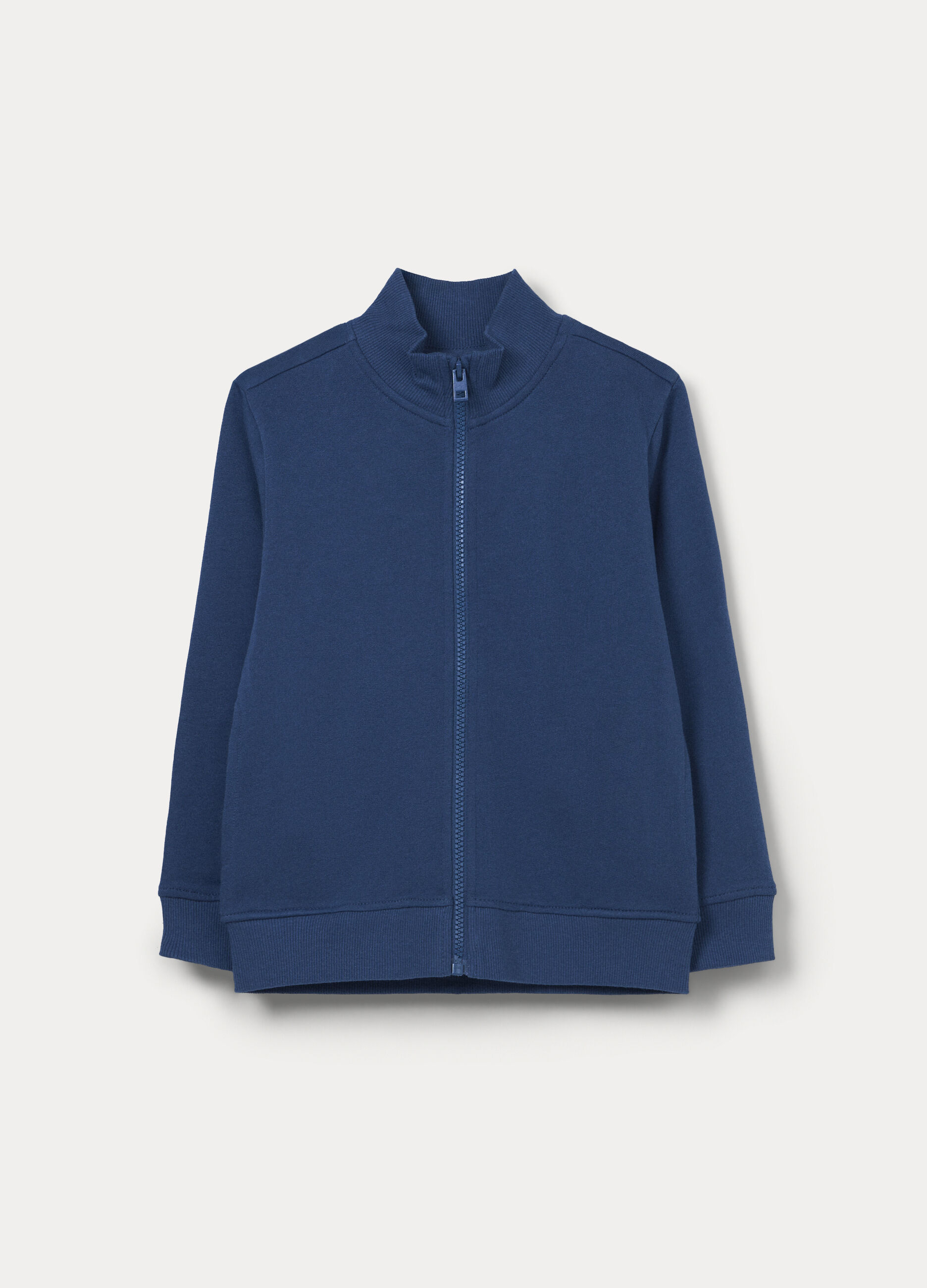 Felpa in french terry di puro cotone bambino_0